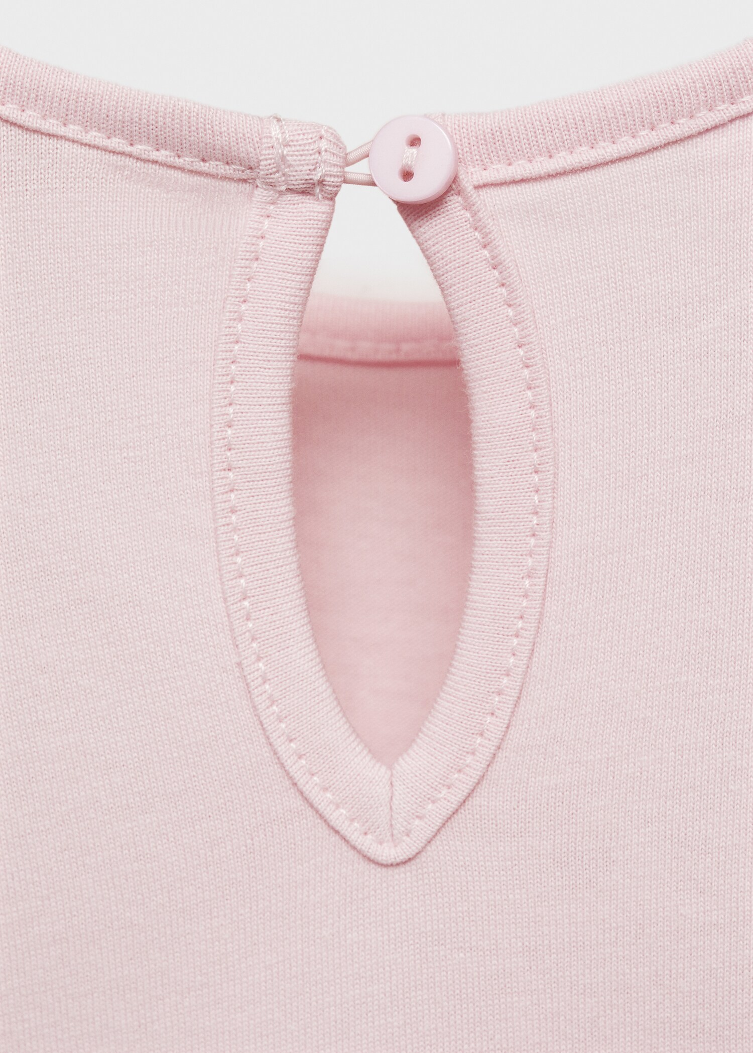 Long -sleeved t-shirt with ruffles - Details of the article 0