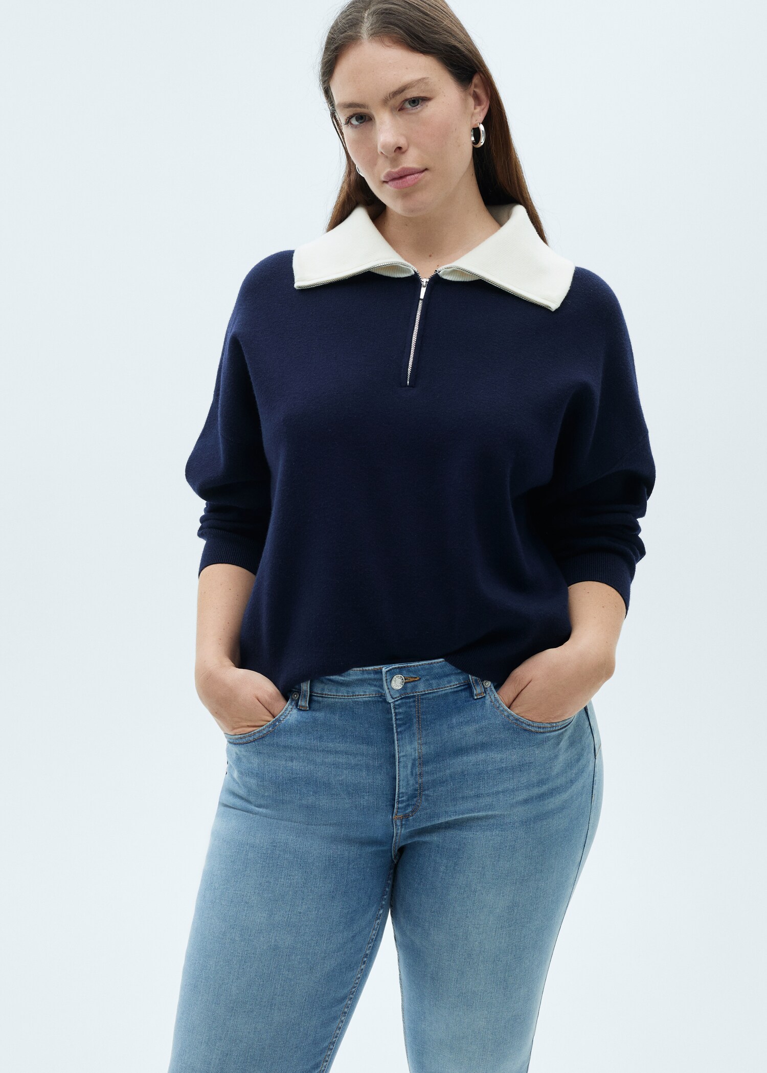 Push-up low-rise skinny jeans - Details of the article 4