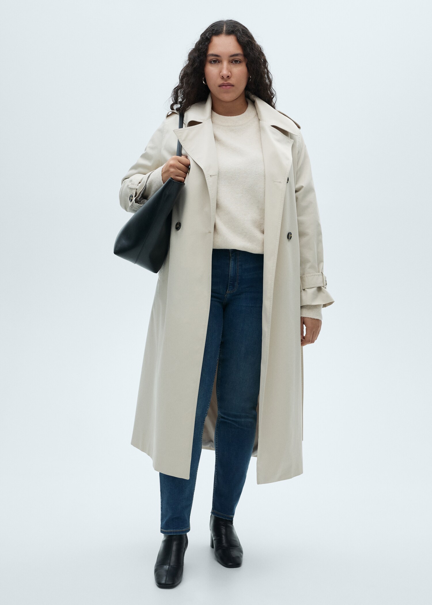 Push-up low-rise skinny jeans - Details of the article 3