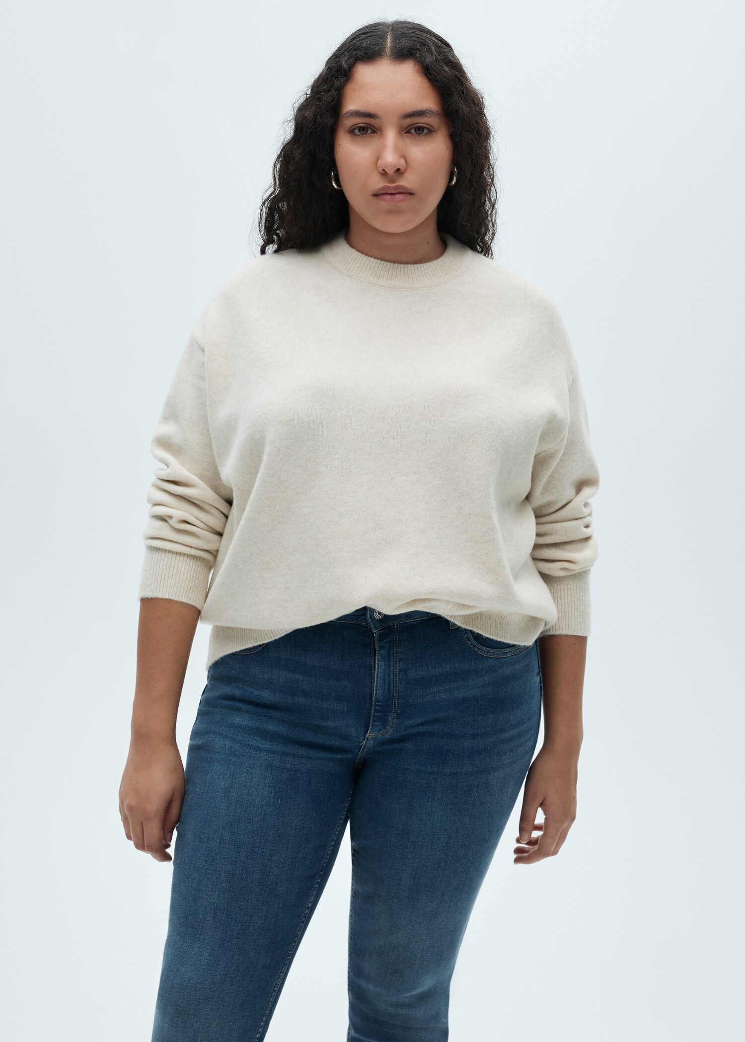 Push-up low-rise skinny jeans - Details of the article 5