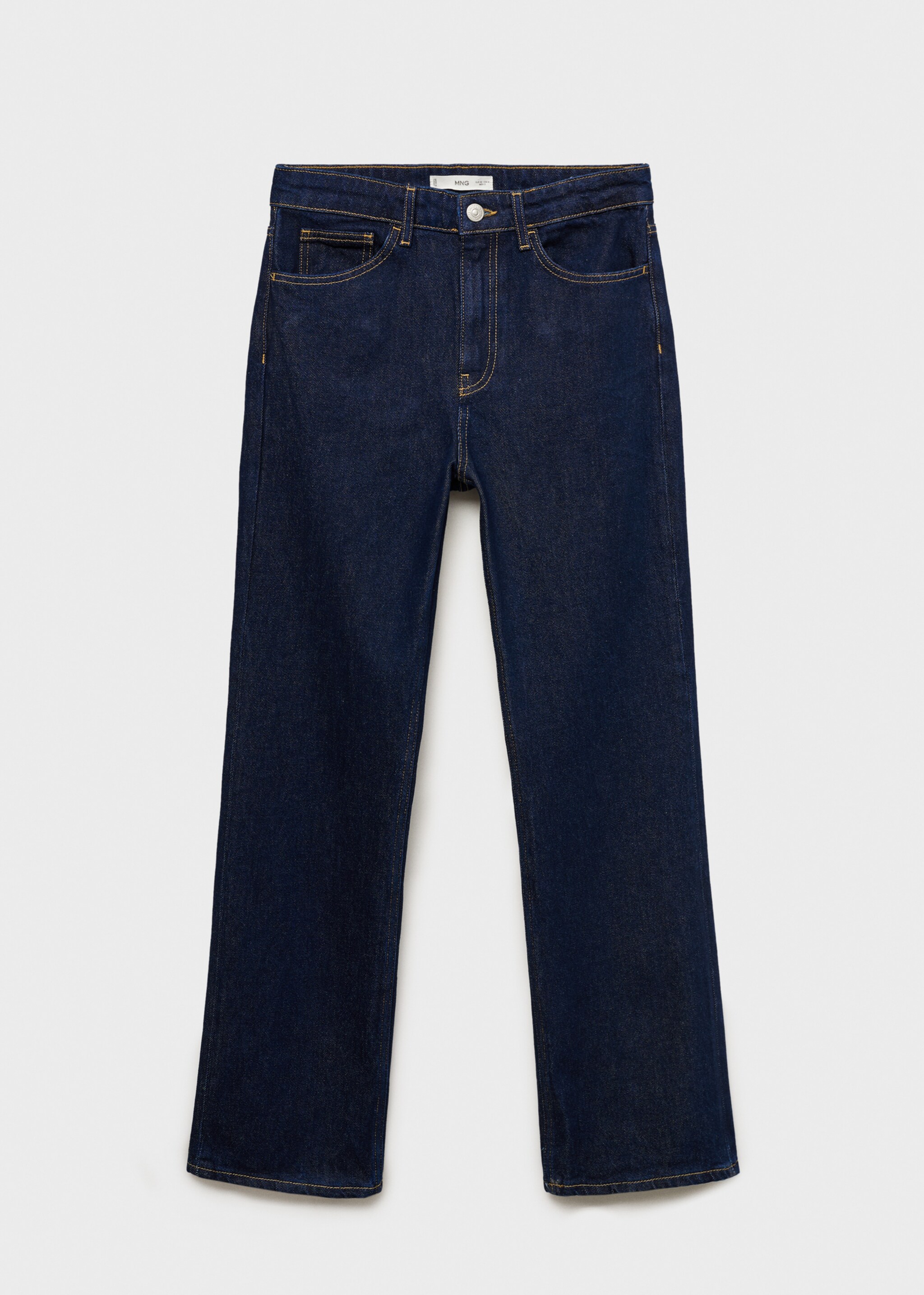 Rinse wash-jeans med rak passform Matilda - Artikel utan modell, Blå. Ref: 87020456-00.