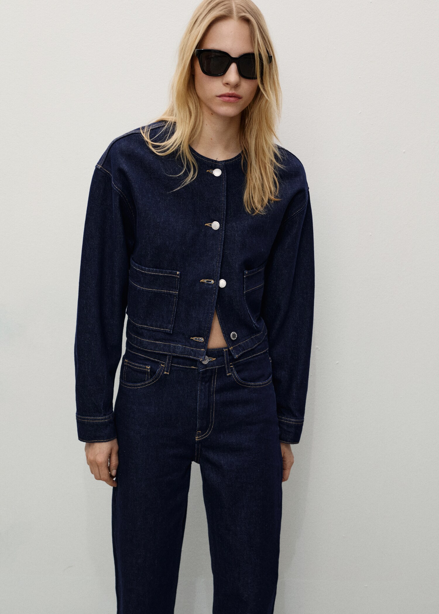 Rinse wash-jeans med rak passform Matilda - Detaljer om artikeln 1