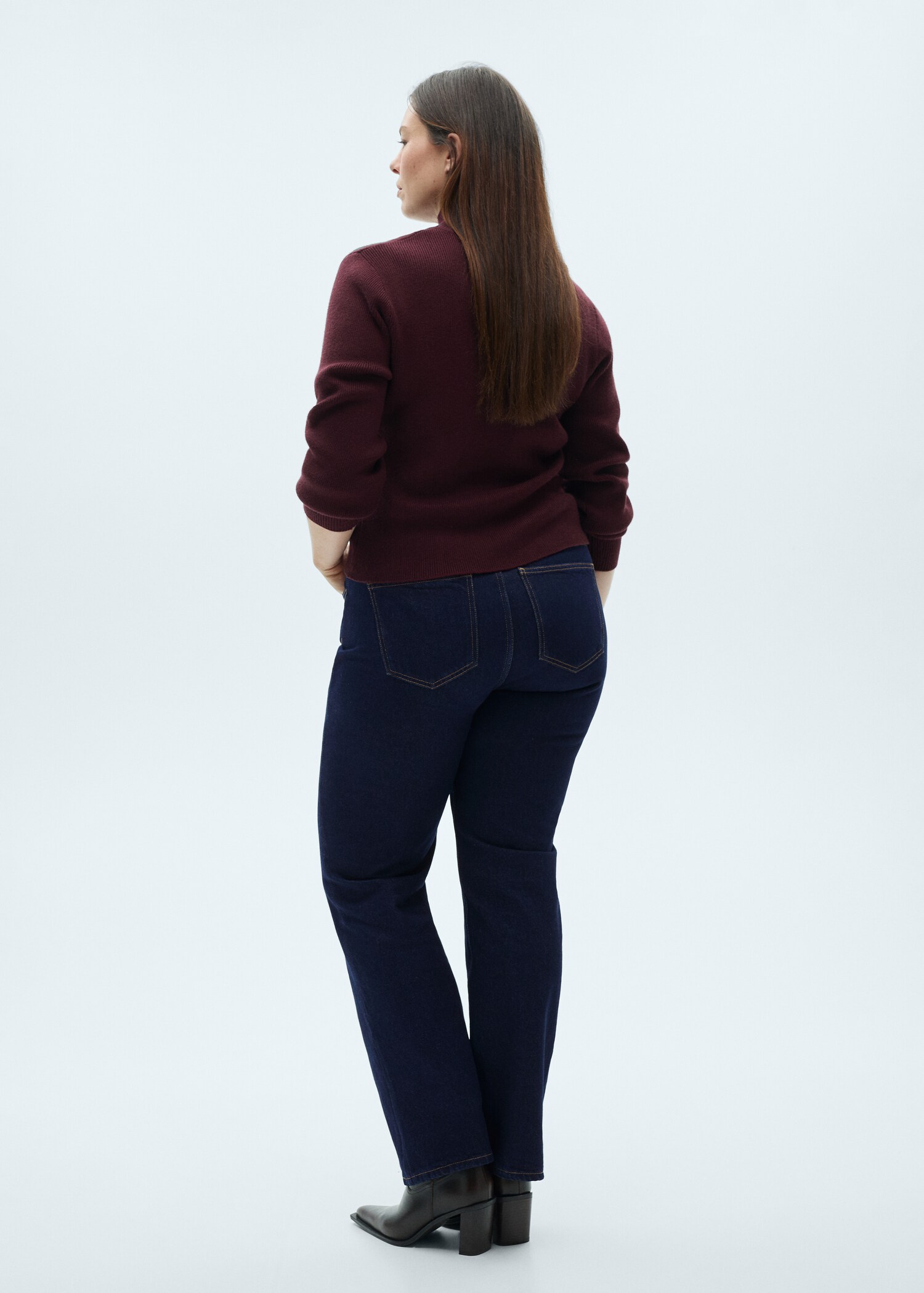 Rinse wash-jeans med rak passform Matilda - Detaljer om artikeln 4