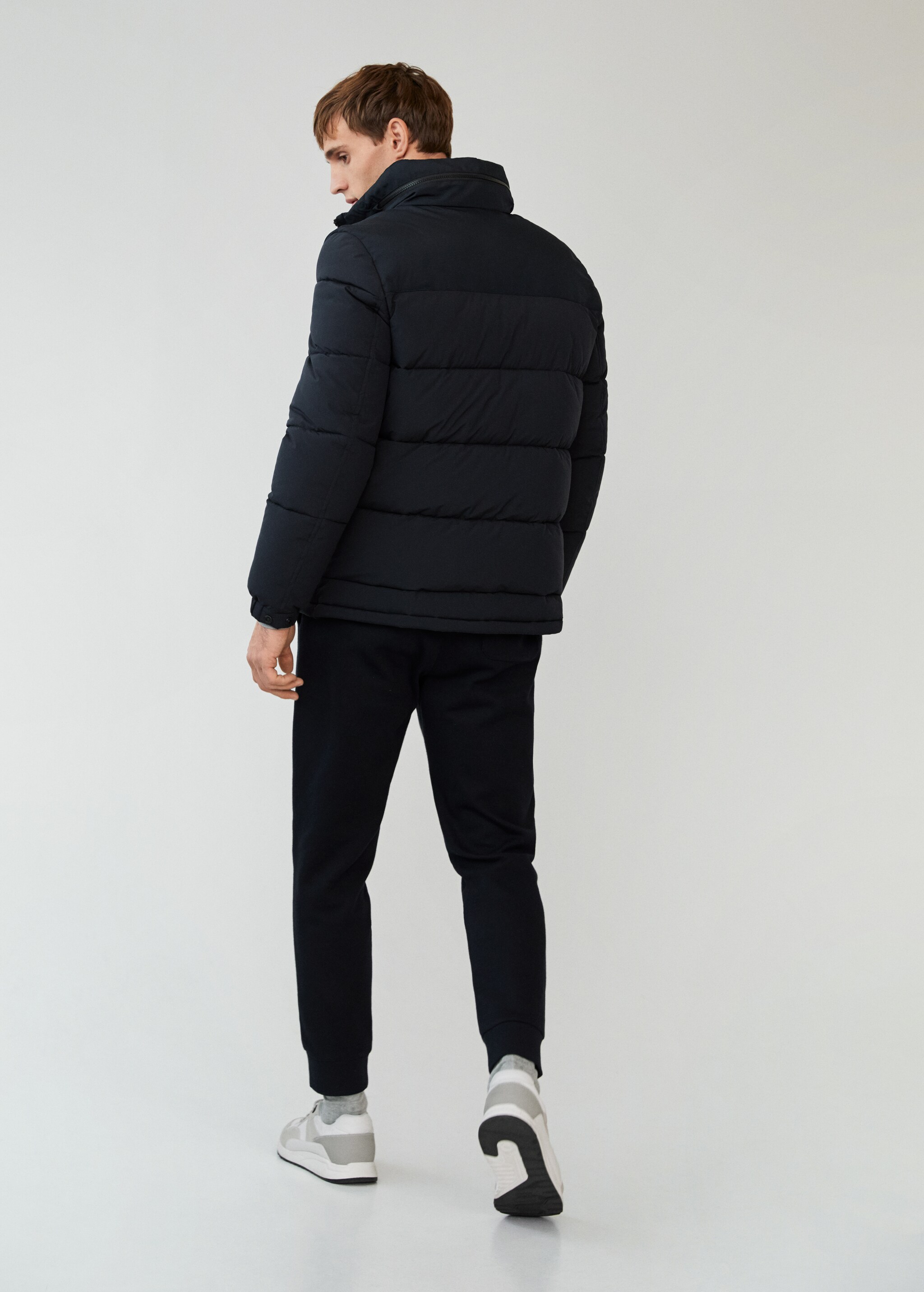 Anorak impermeable acolchado - Reverso del artículo