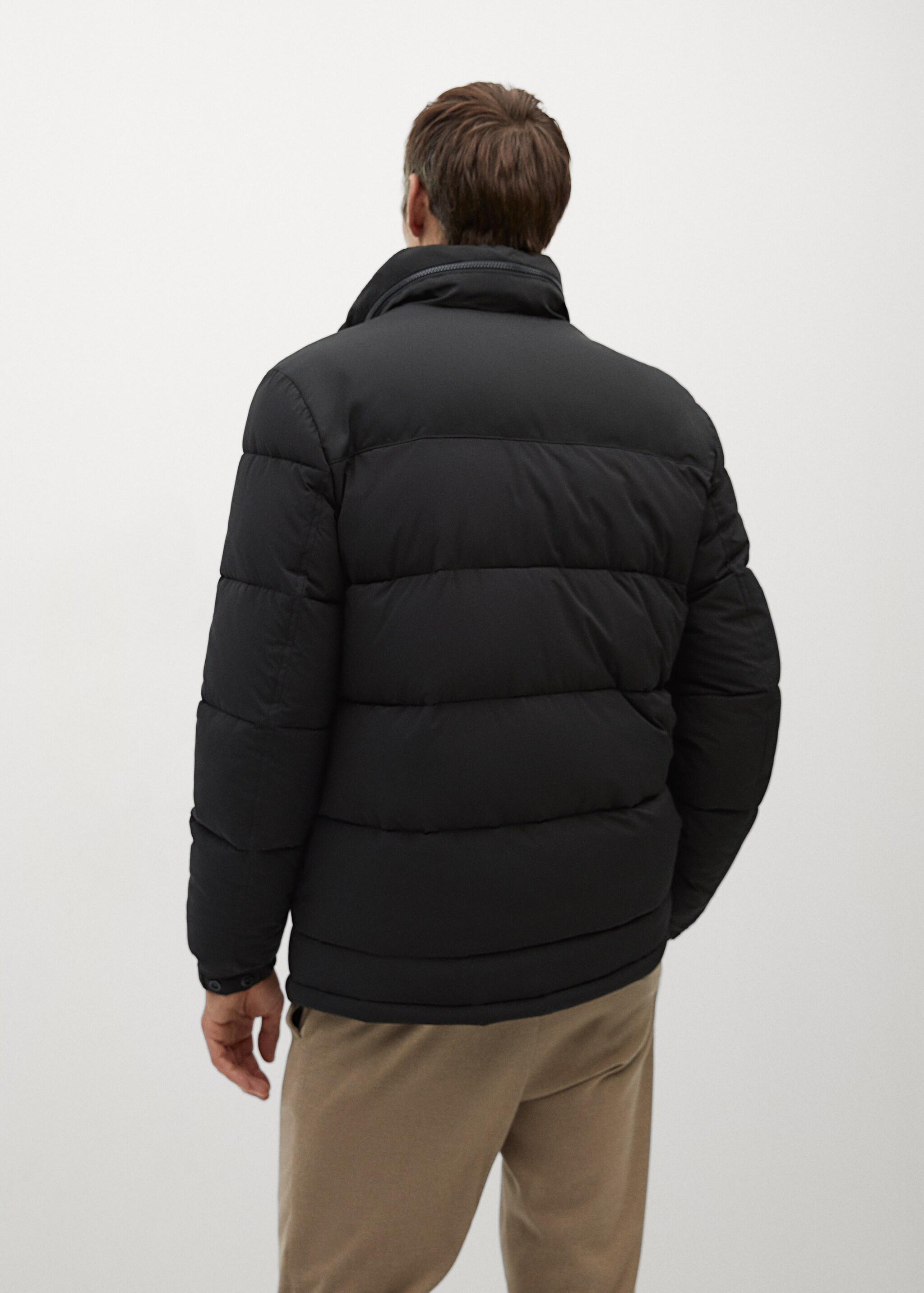 Anorak impermeable acolchado - Reverso del artículo