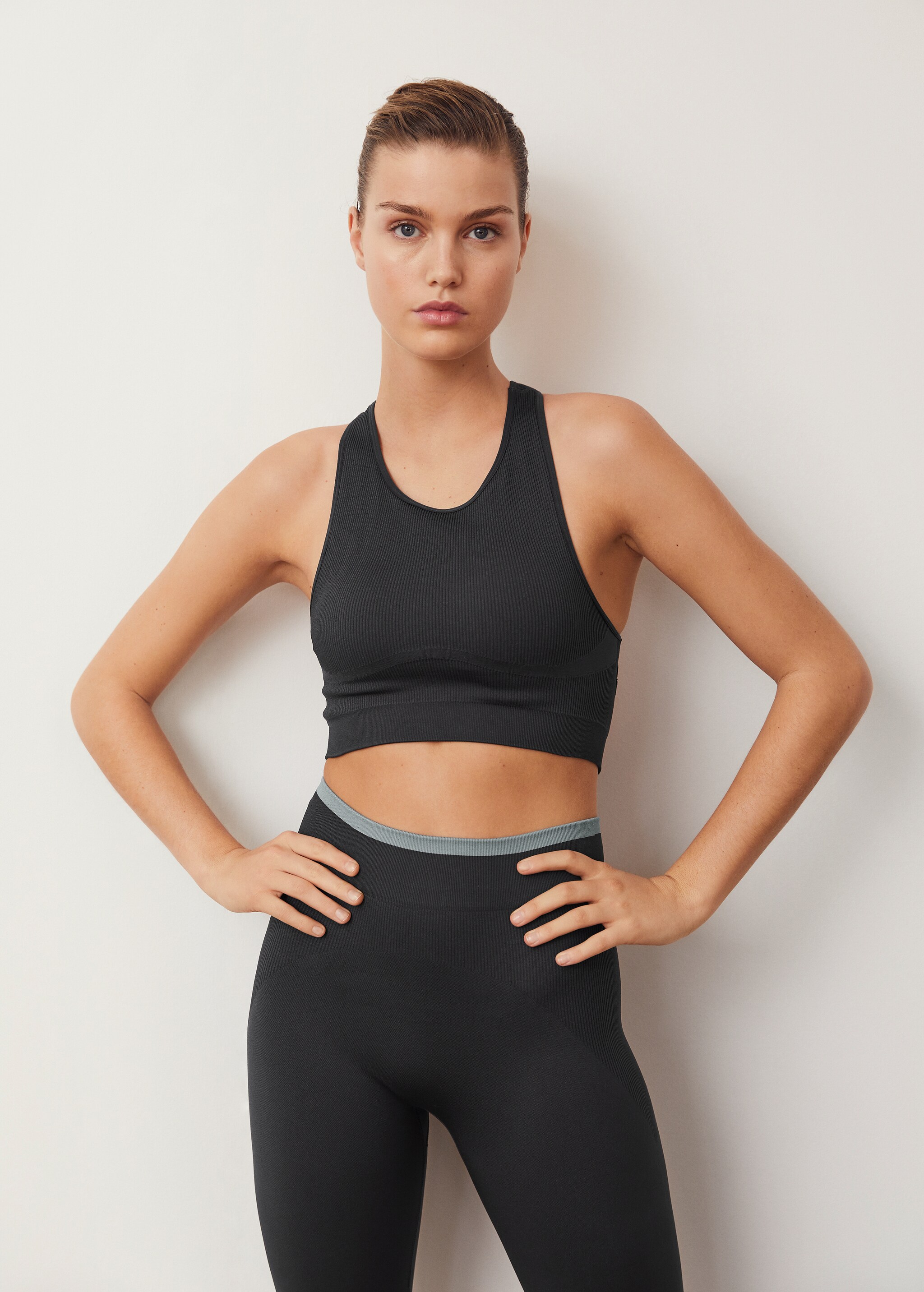 Seamless sporty leggings - Details of the article 1