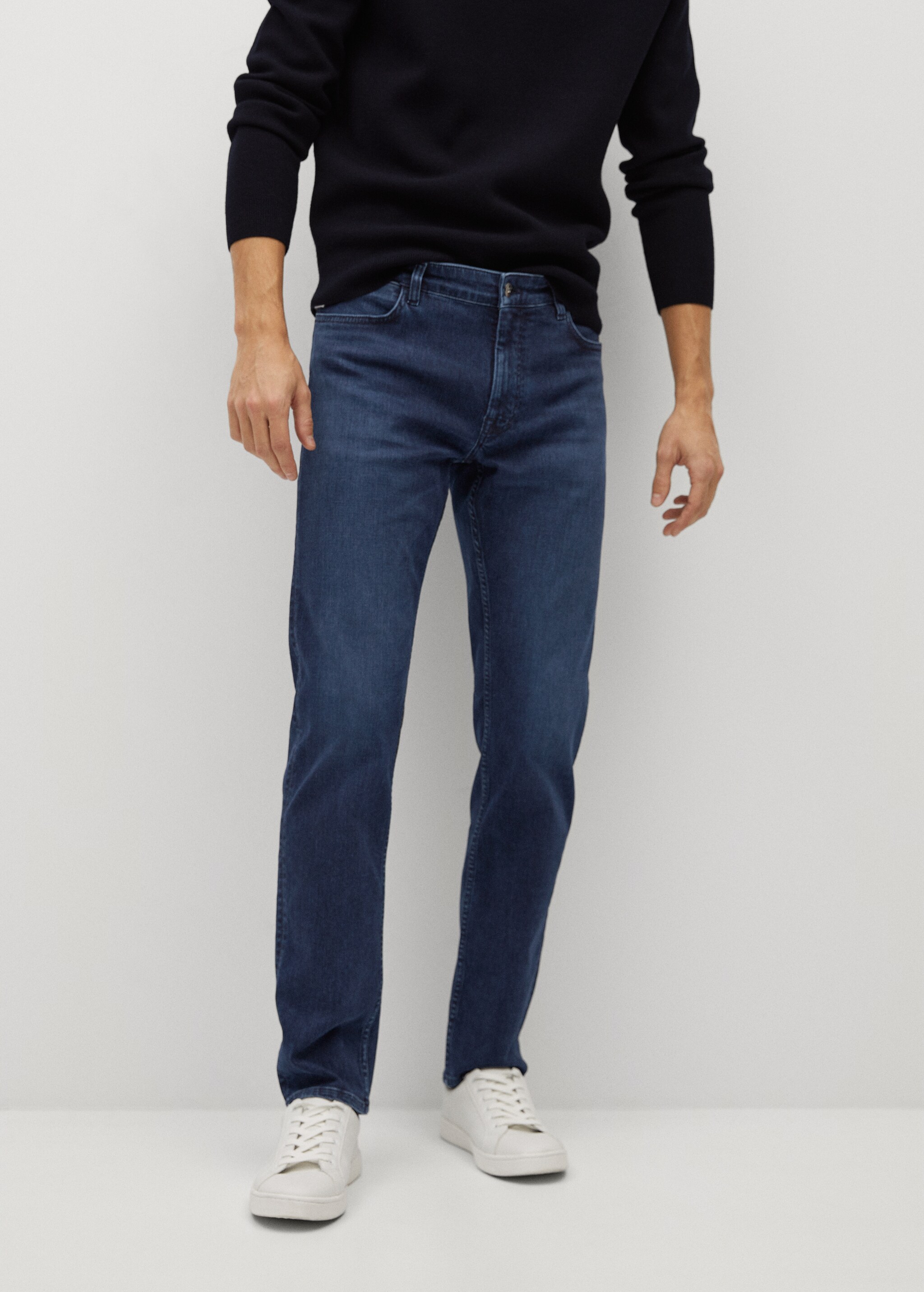 Slim fit Ultra Soft Touch Patrick jeans - Medium plane