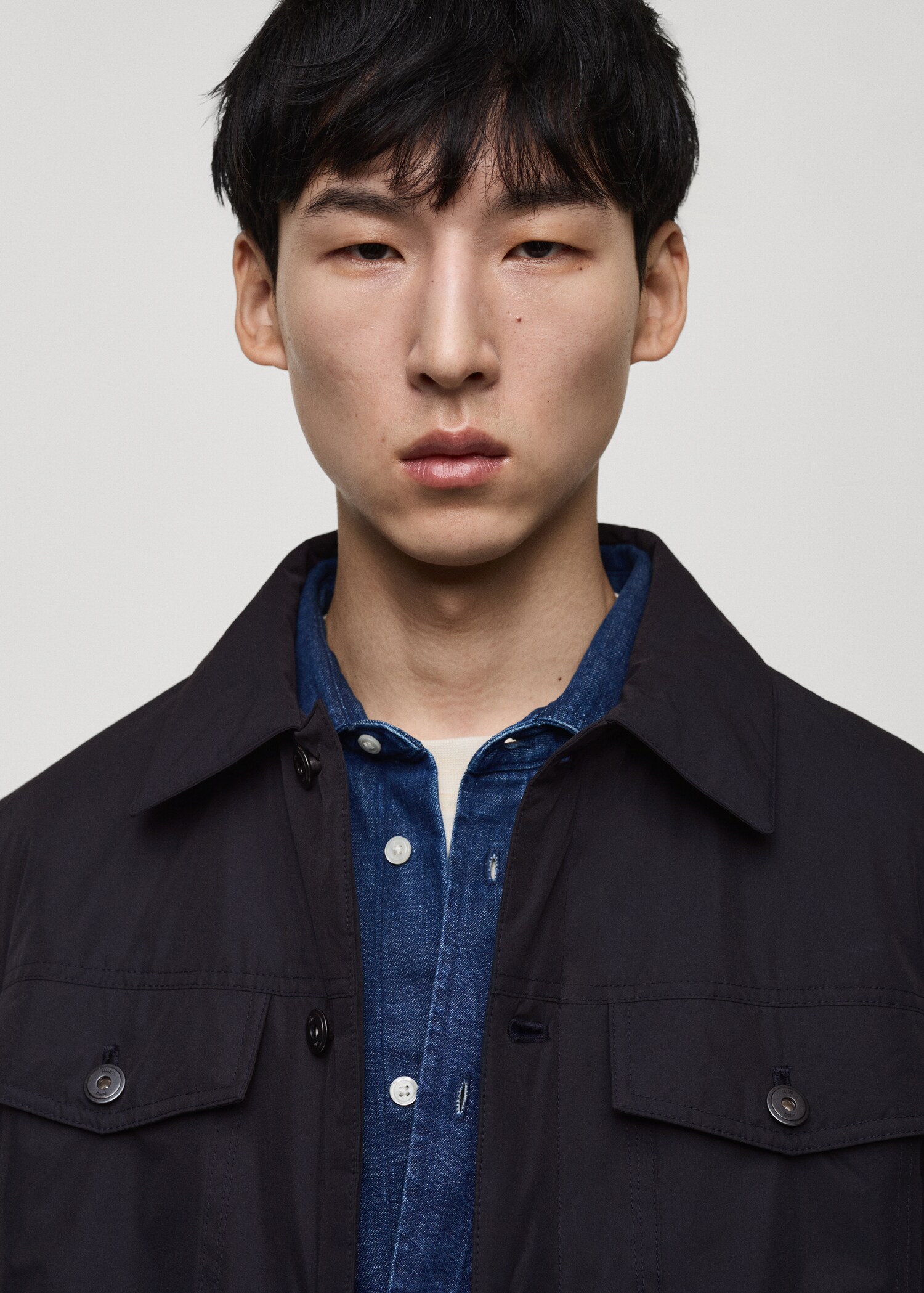 Water-repellent quilted jacket - Details of the article 1