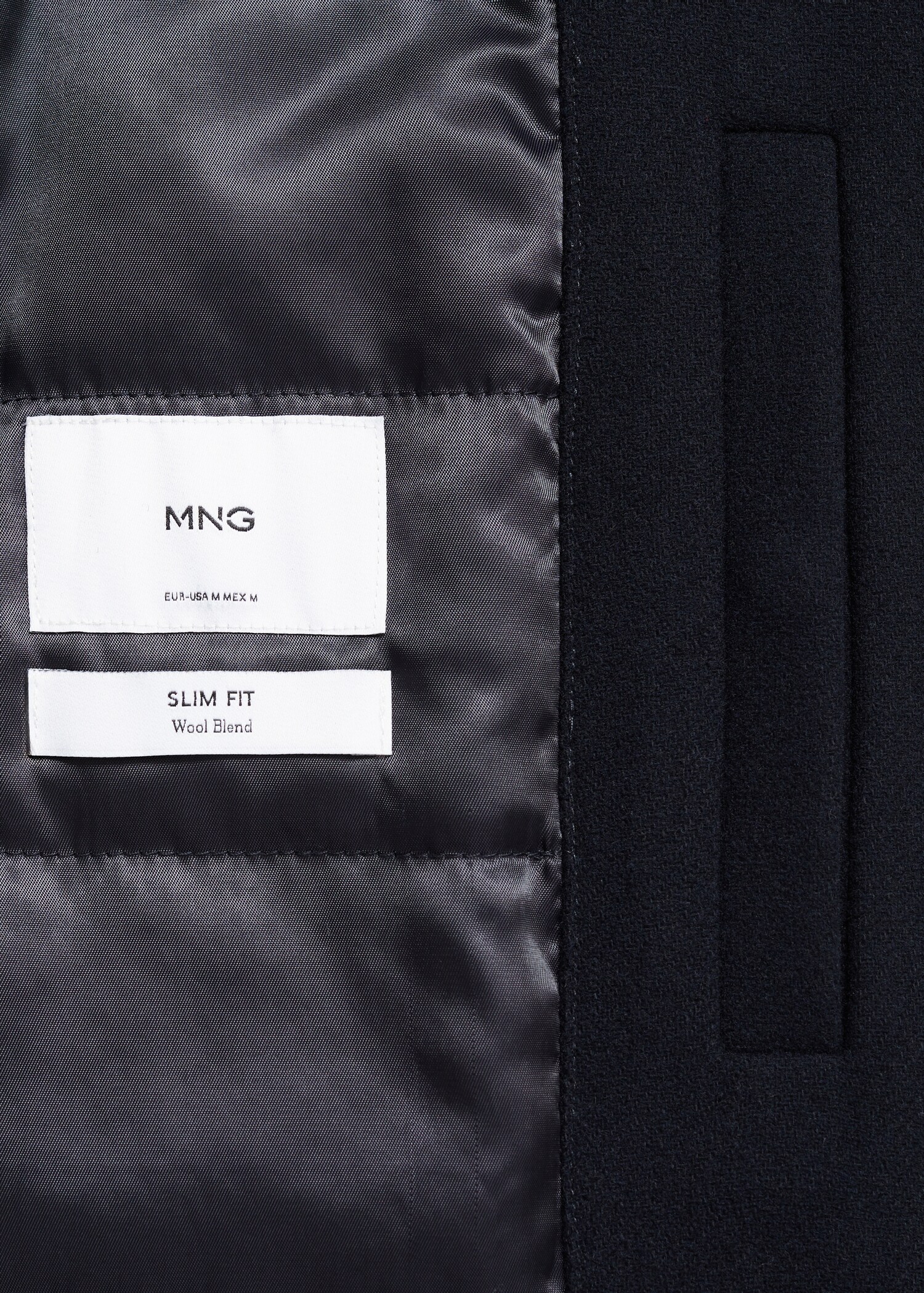 Quilted wool inner coat - Details of the article 0