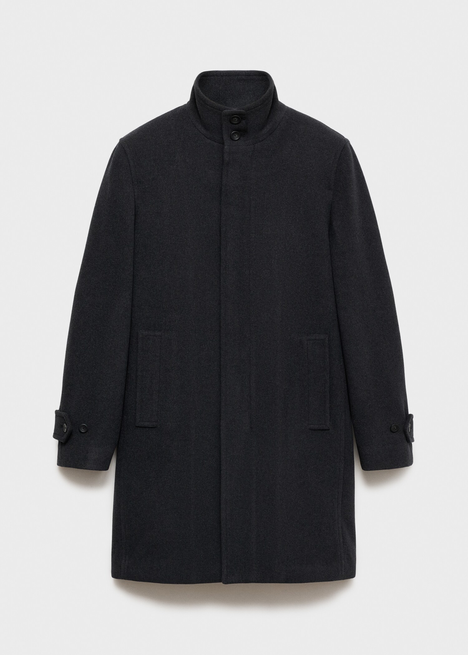 Quilted wool inner coat - Article without model