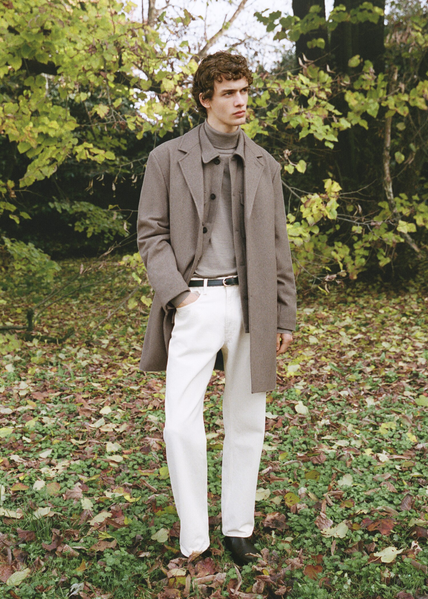 Wollmantel mit gestepptem Innenfutter - Detail des Artikels 3