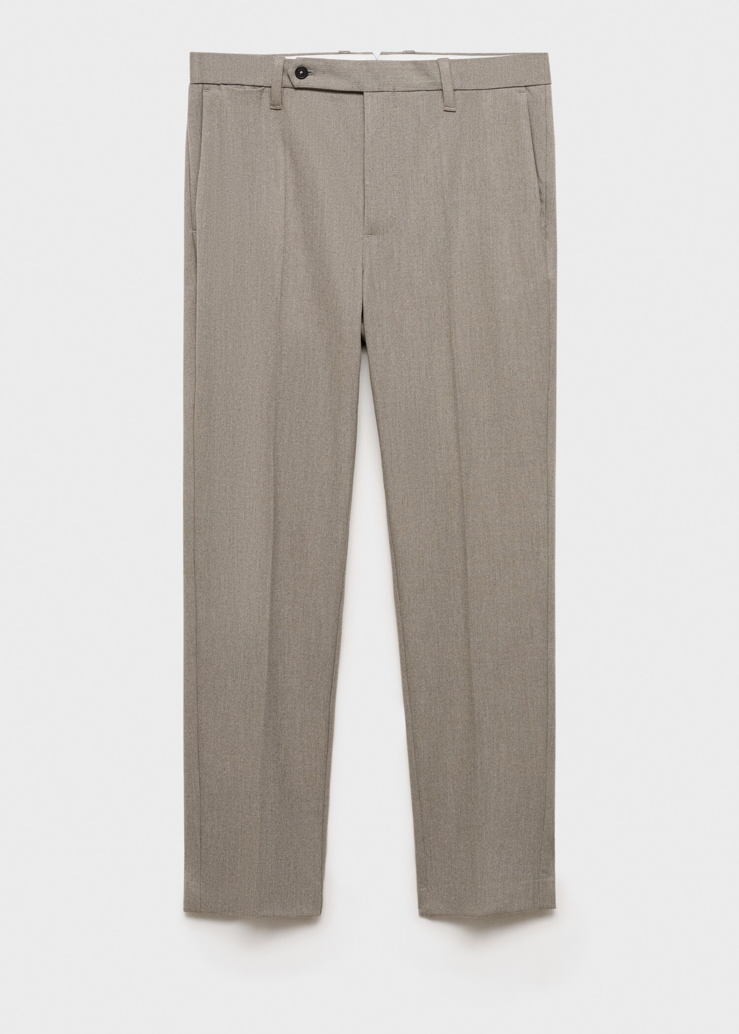 Flanelové kalhoty slim fit - Zboží bez modelu