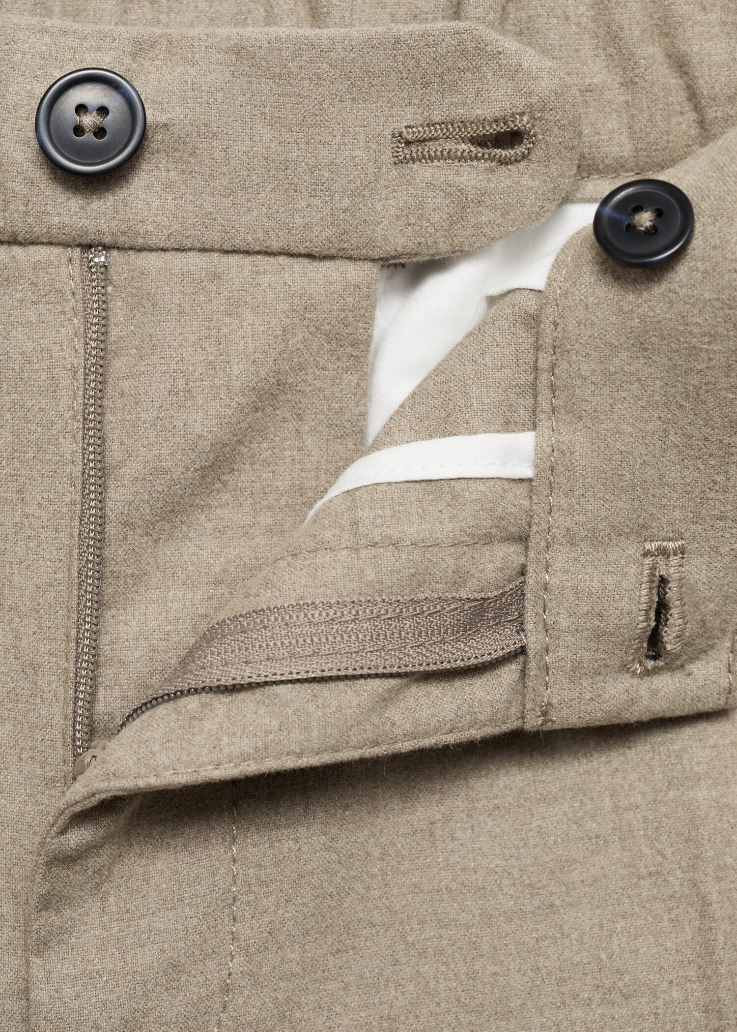 Regular-Fit-Flanellhose - Detail des Artikels 8