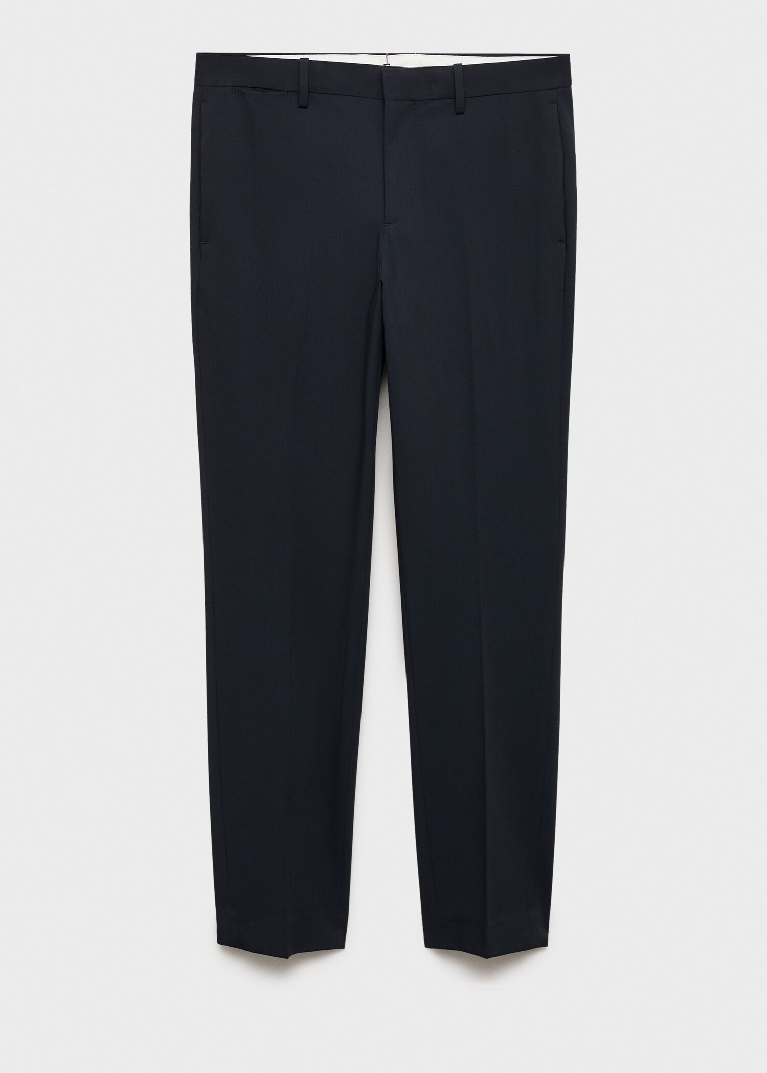 Stretch fabric super slim-fit suit trousers - Article without model