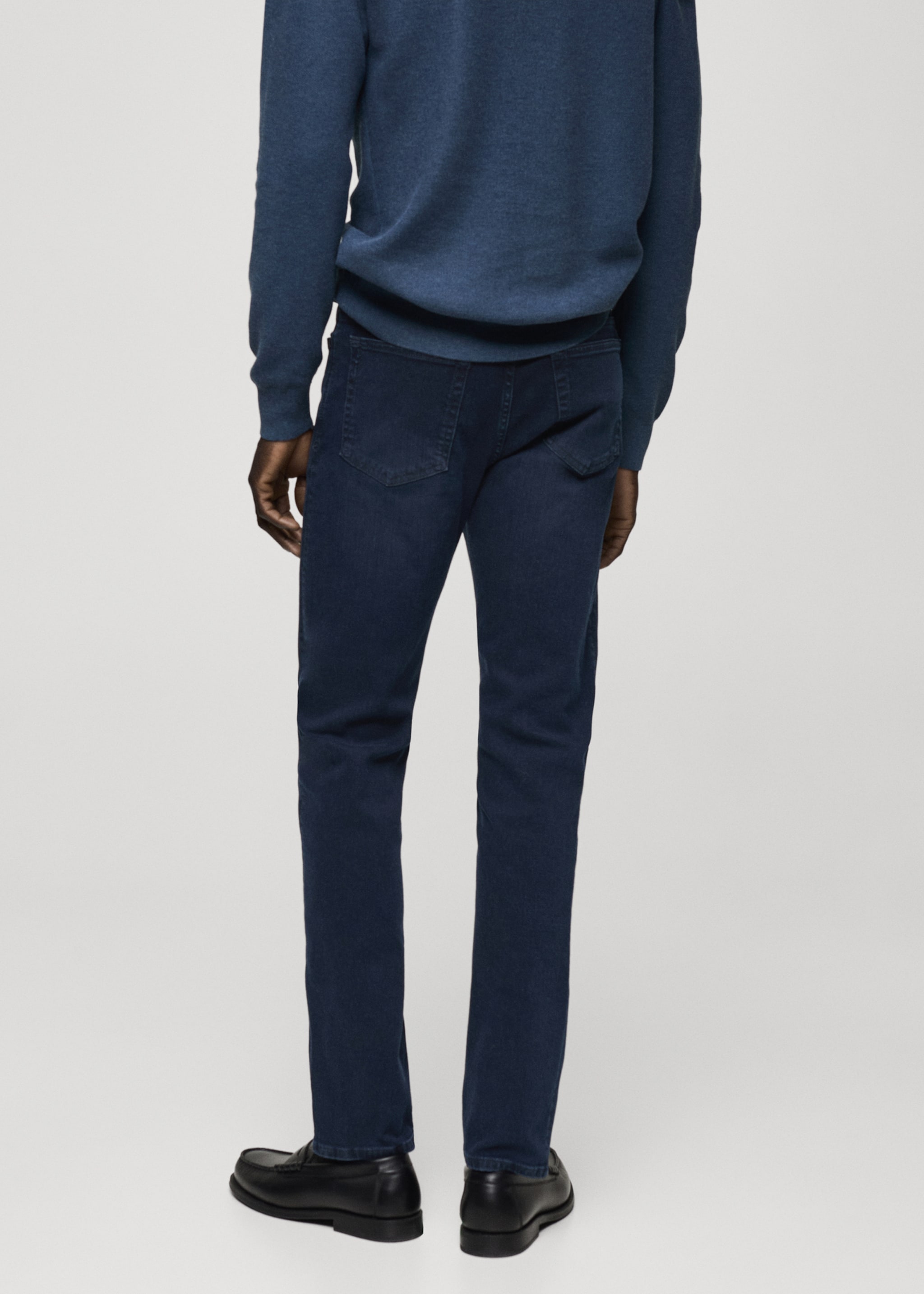 Slim fit Ultra Soft Touch Patrick jeans - Reverse of the article, Deep Dark Blue. Ref: 87020593-00.