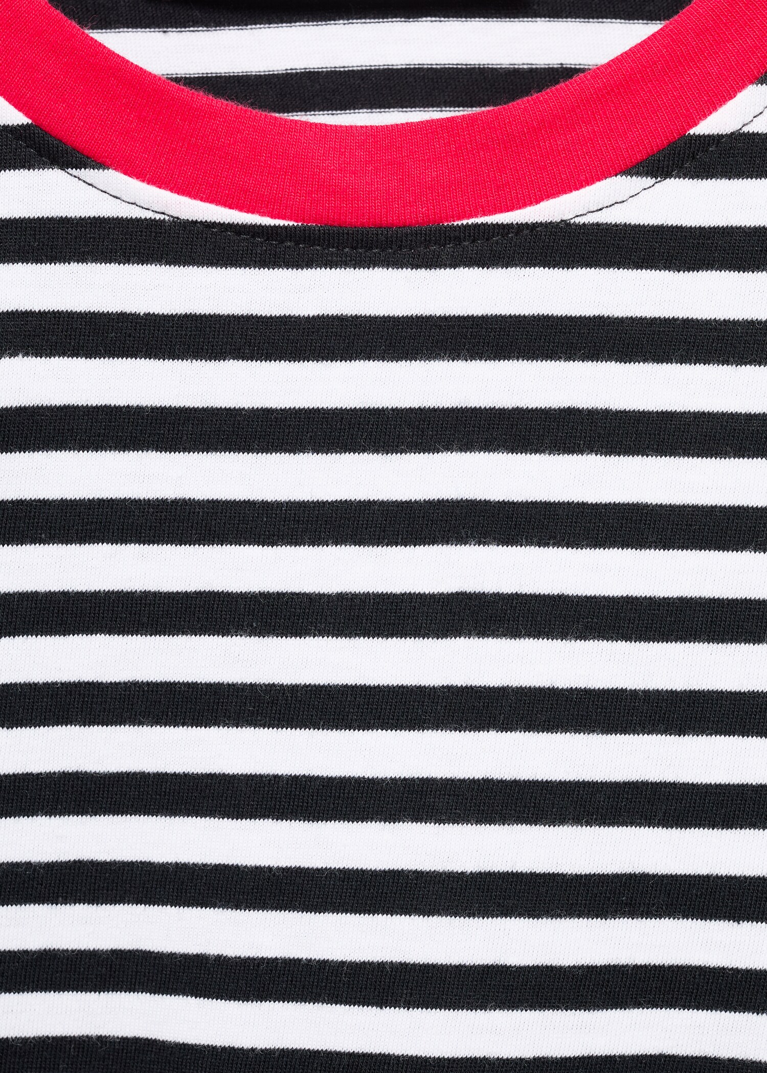 T-shirt coton à rayures - Détail de l'article 8