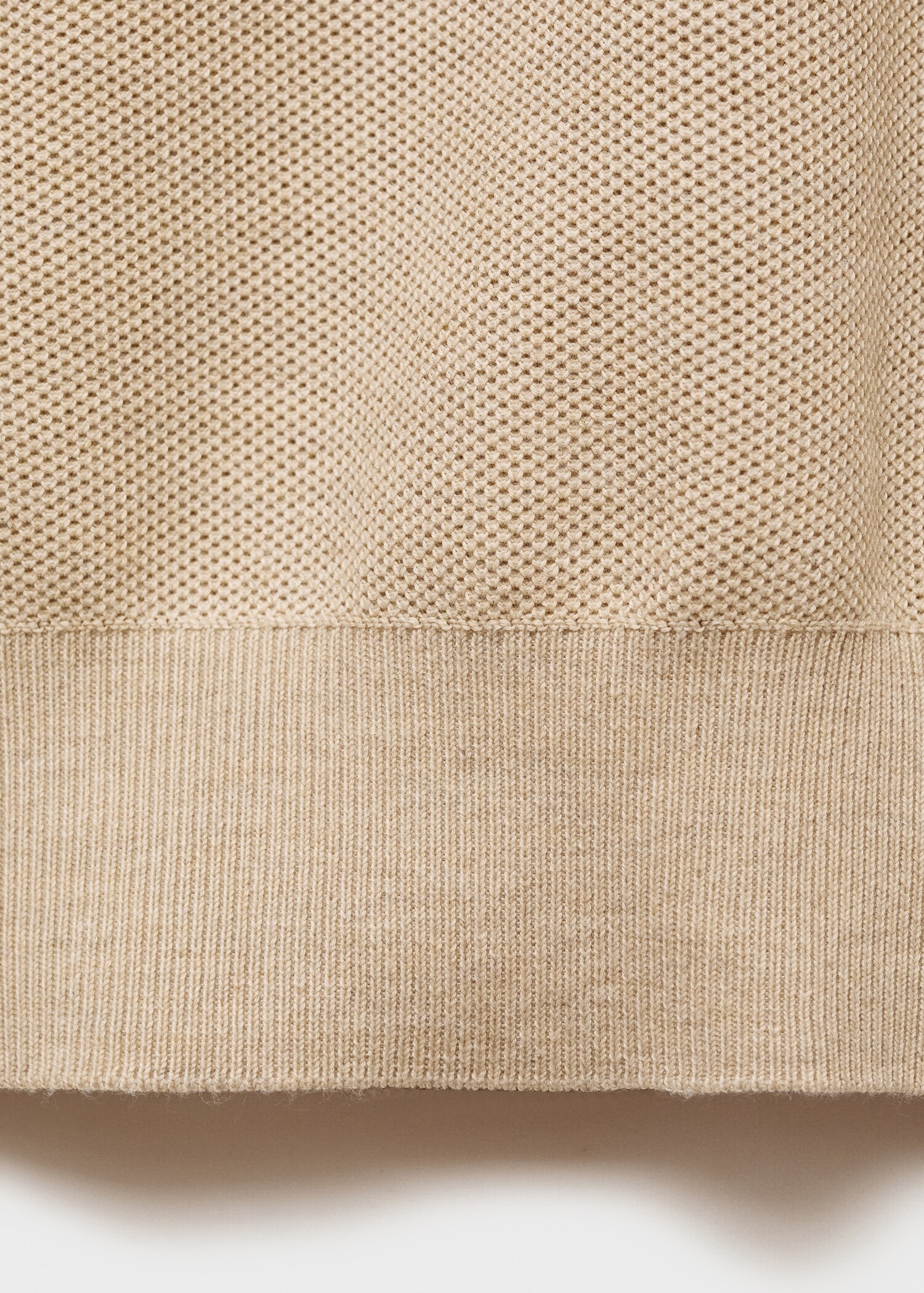 Rollkragenpullover mit Mikrostruktur - Detail des Artikels 0