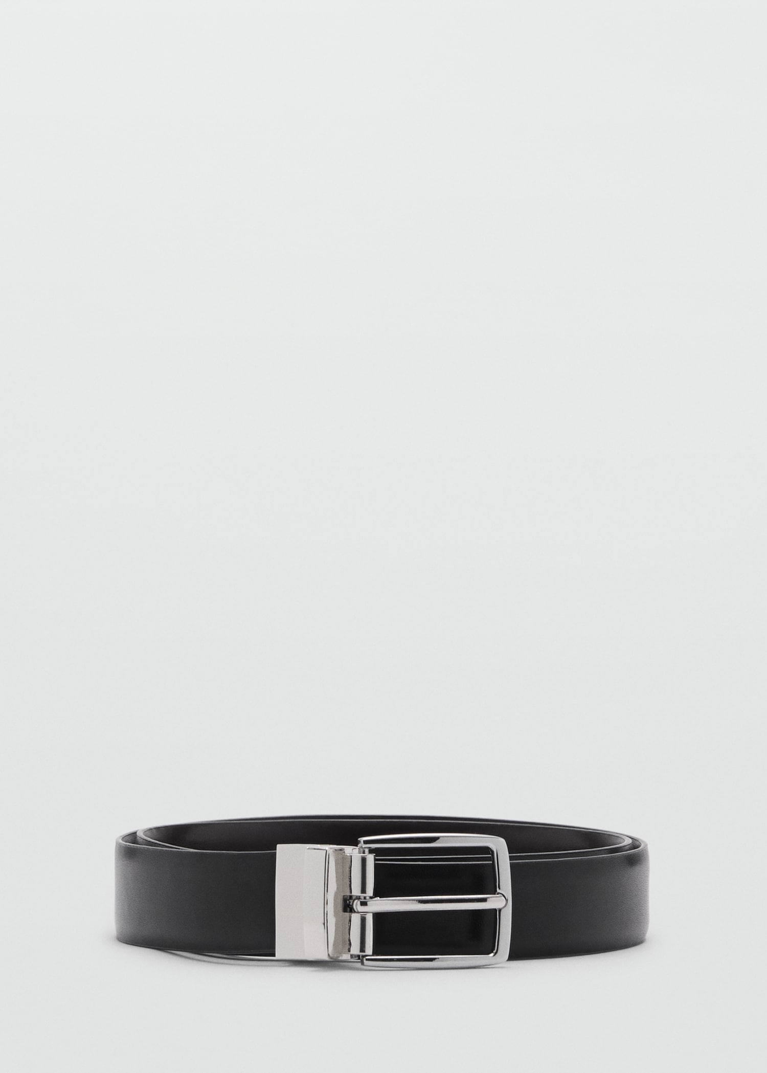 Reversible suit leather belt - Article without model