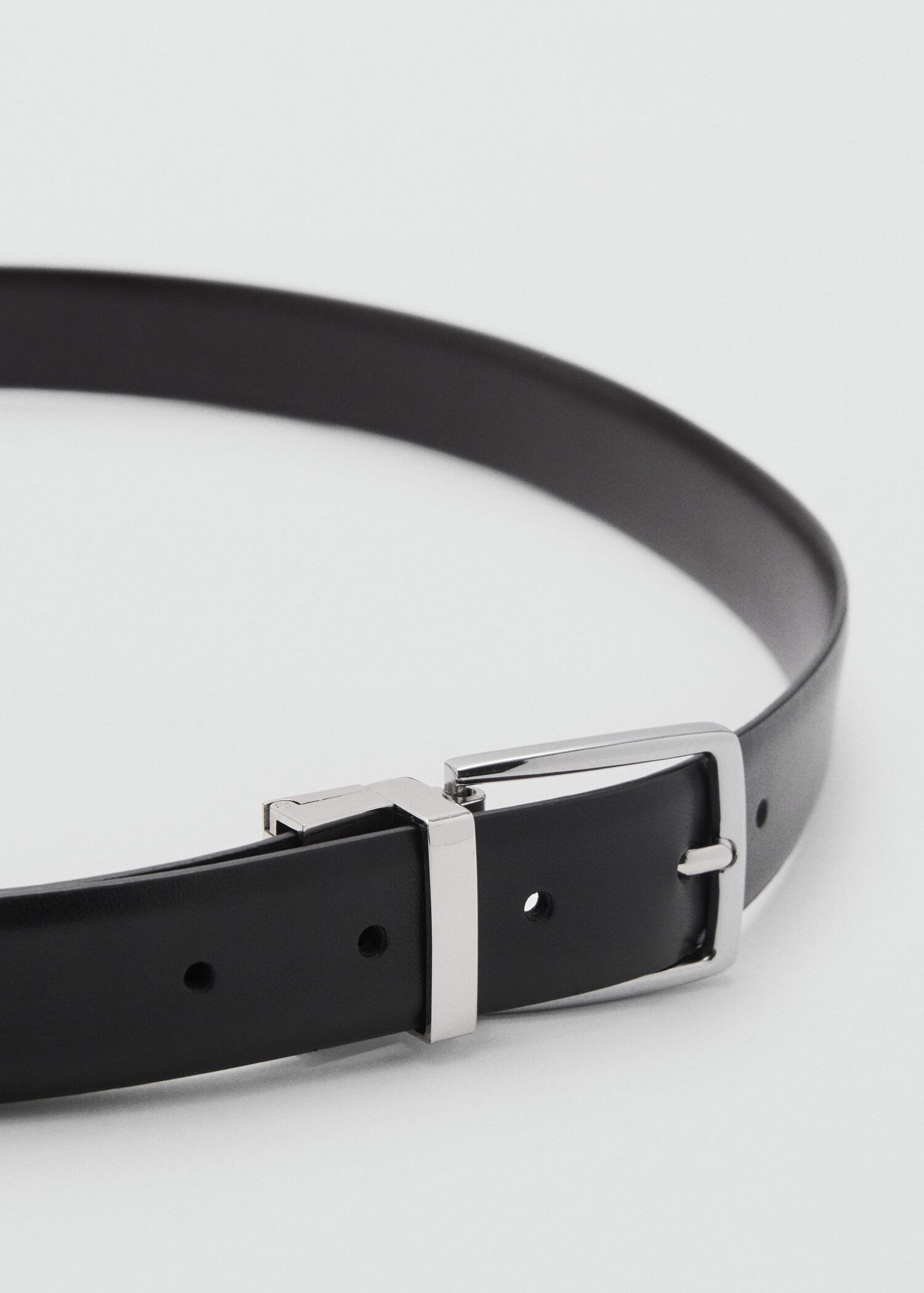 Reversible suit leather belt - Details of the article 1