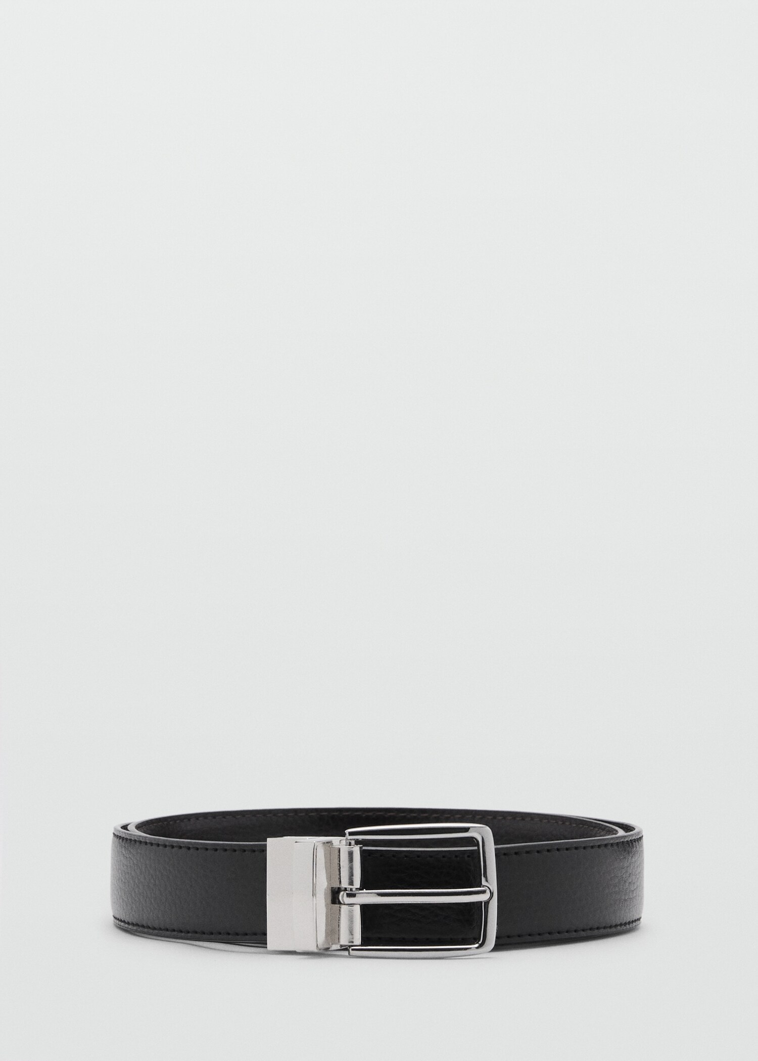 Reversible pebble leather belt - Article without model