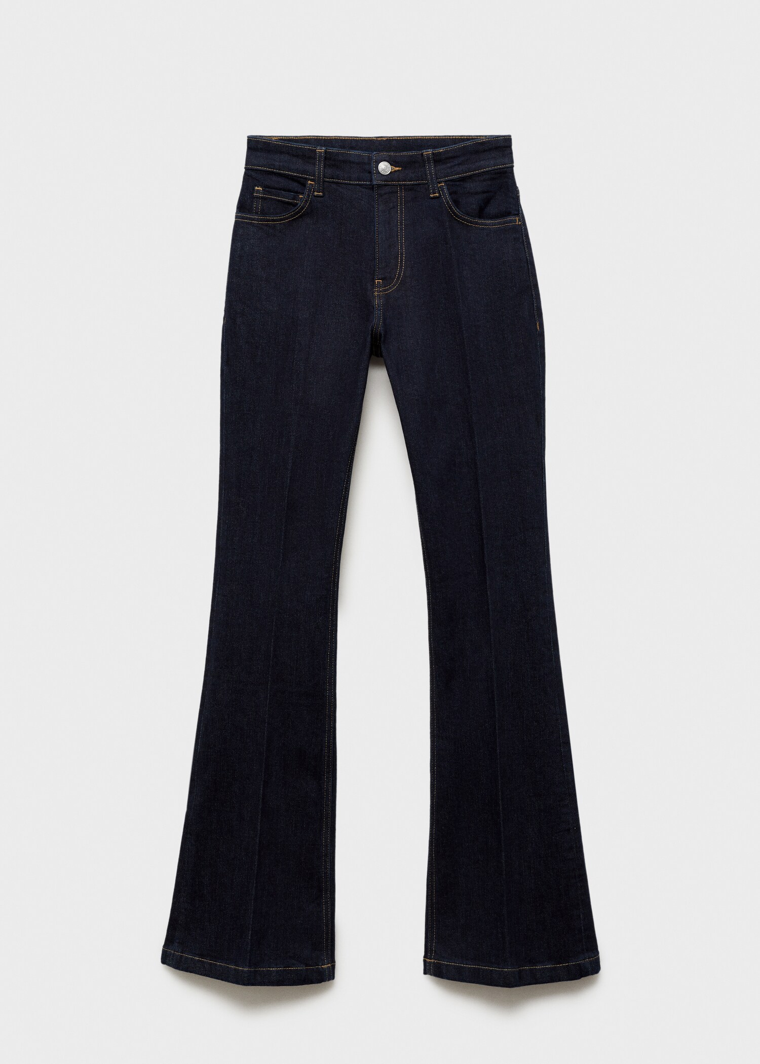 Flared rinse-wash jeans - Article without model