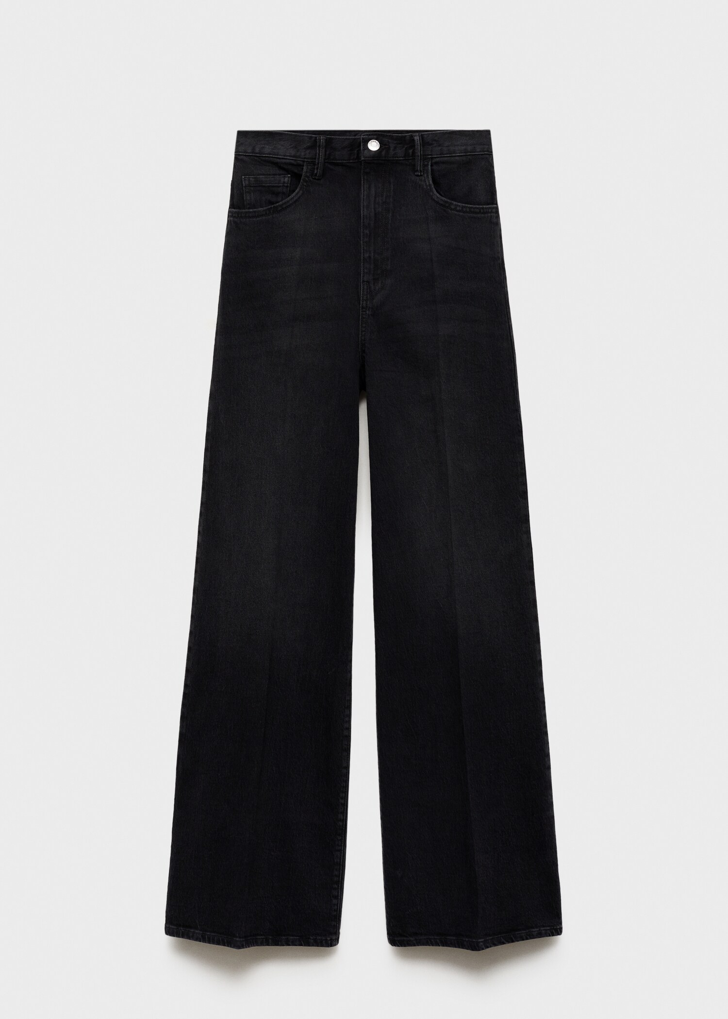 Wide-leg high-waist jeans - Artikel zonder model