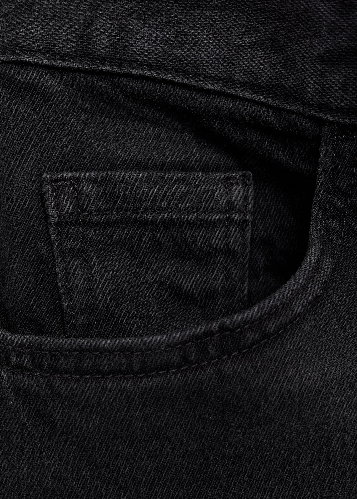 Wide-leg high-waist jeans - Detail van het artikel 8