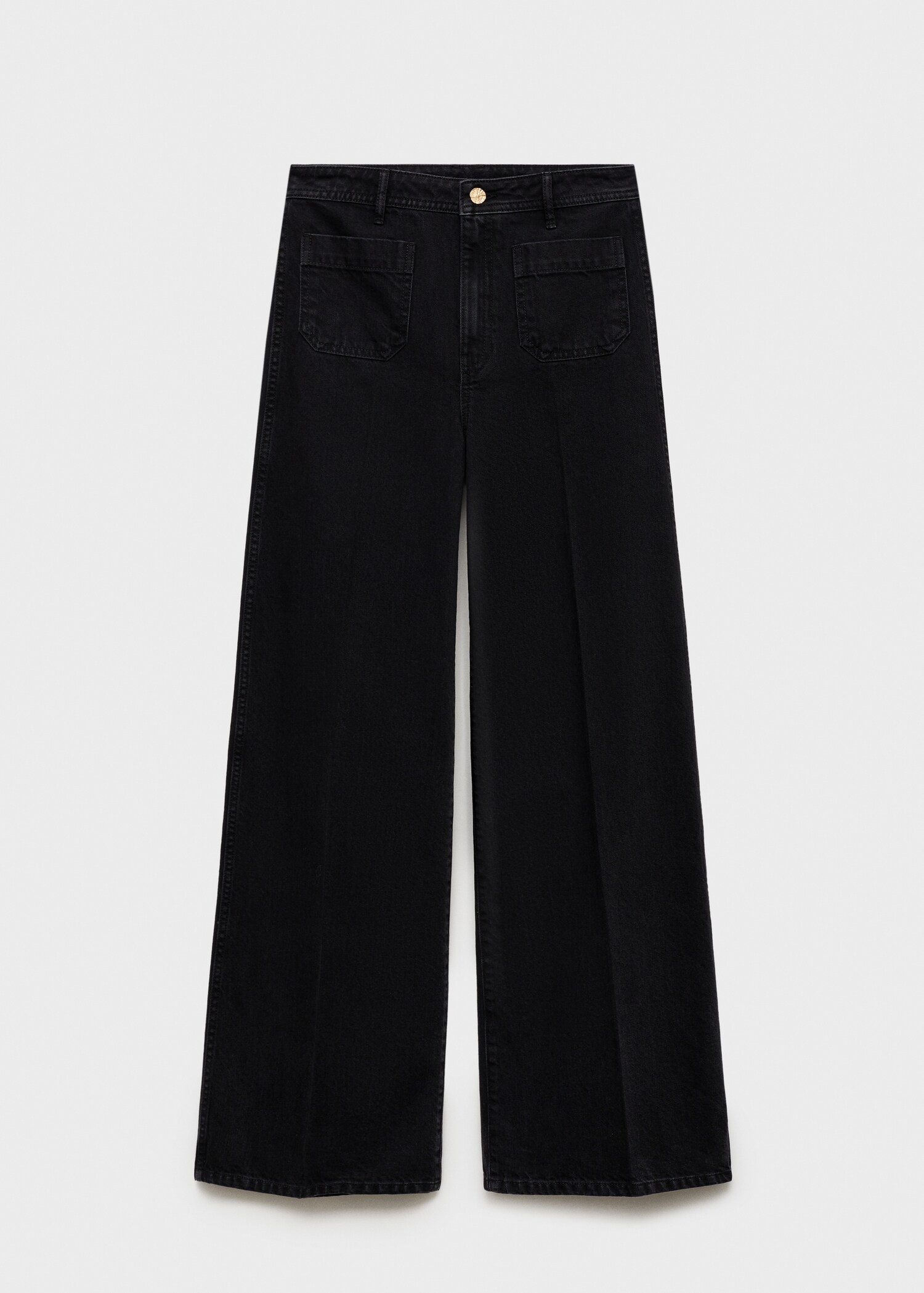 Wideleg jeans met zakken - Artikel zonder model