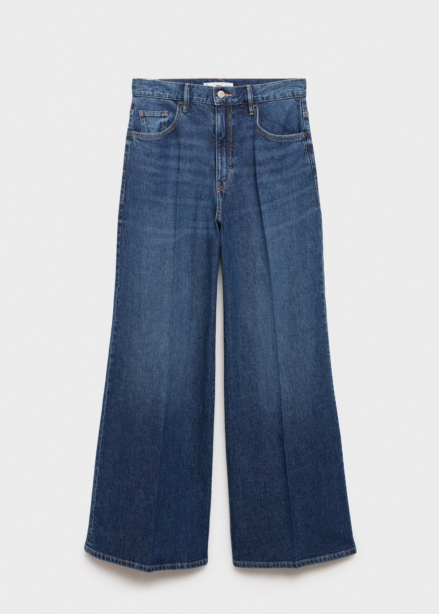 Wide-leg high-waist jeans - Artikel zonder model