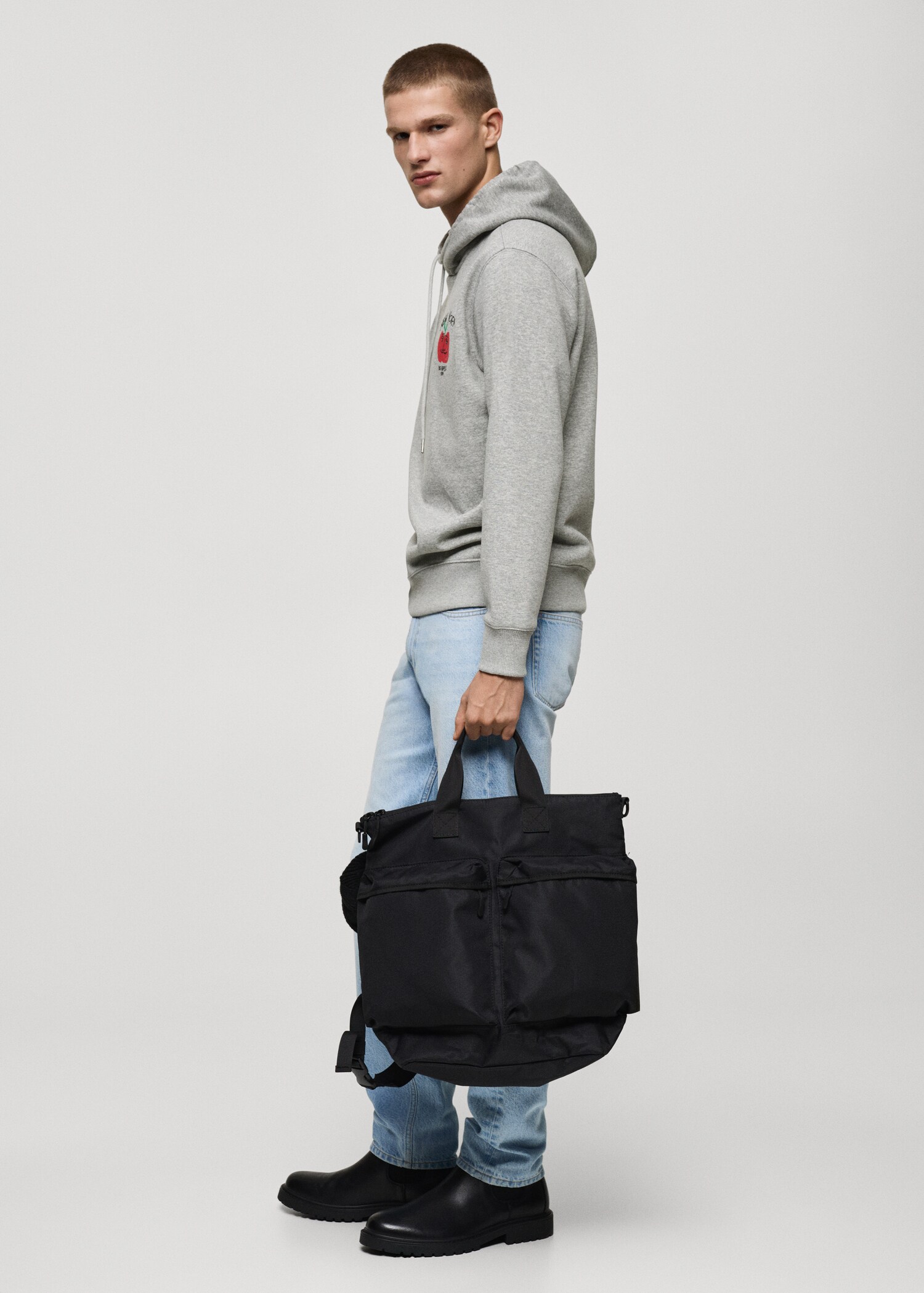 Graphic hooded sweatshirt - Details of the article 2