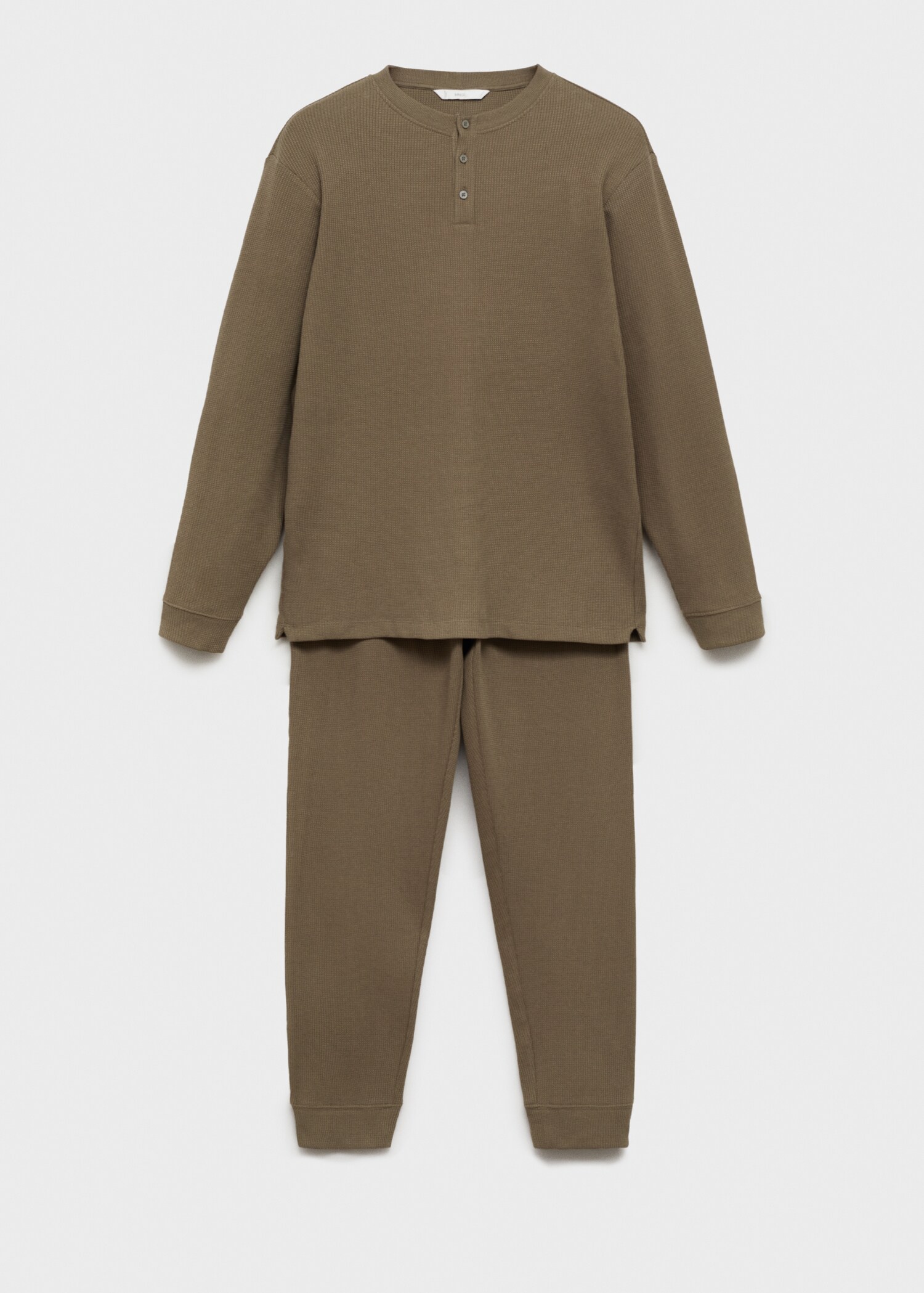 Cotton structured pyjama pack - Article without model