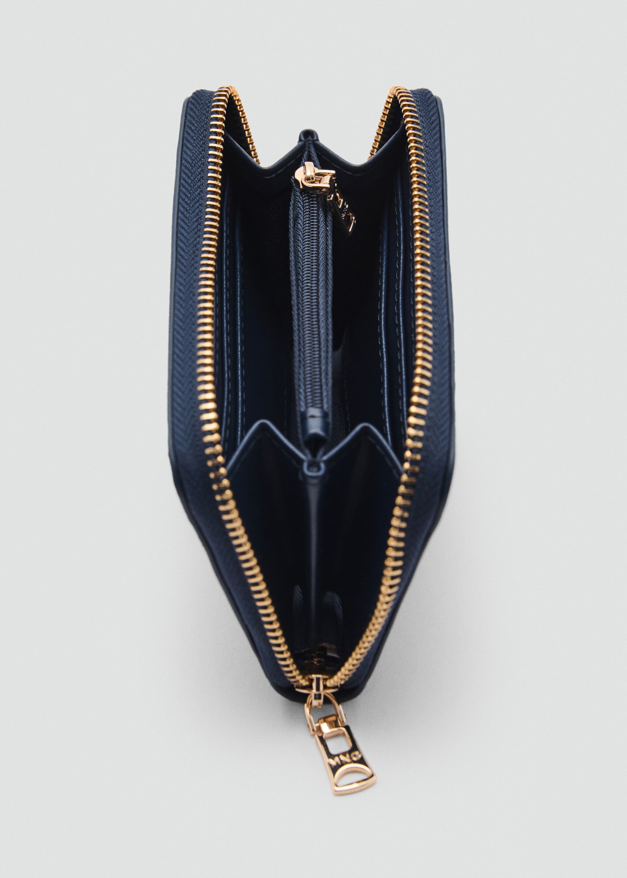 Faux-leather wallet - Medium plane, Blue. Ref: 87020648-00.