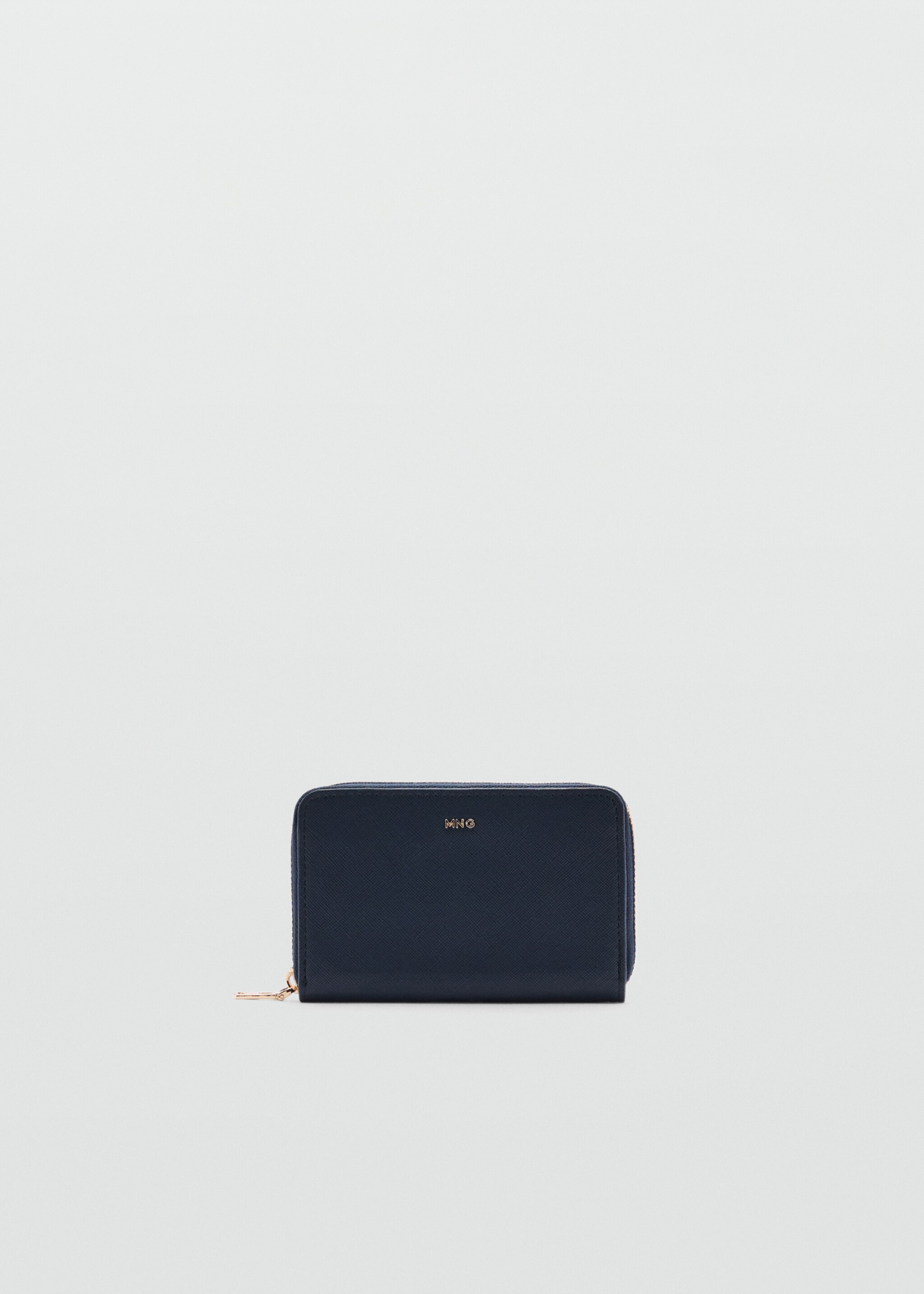 Faux-leather wallet - Article without model, Blue. Ref: 87020648-00.