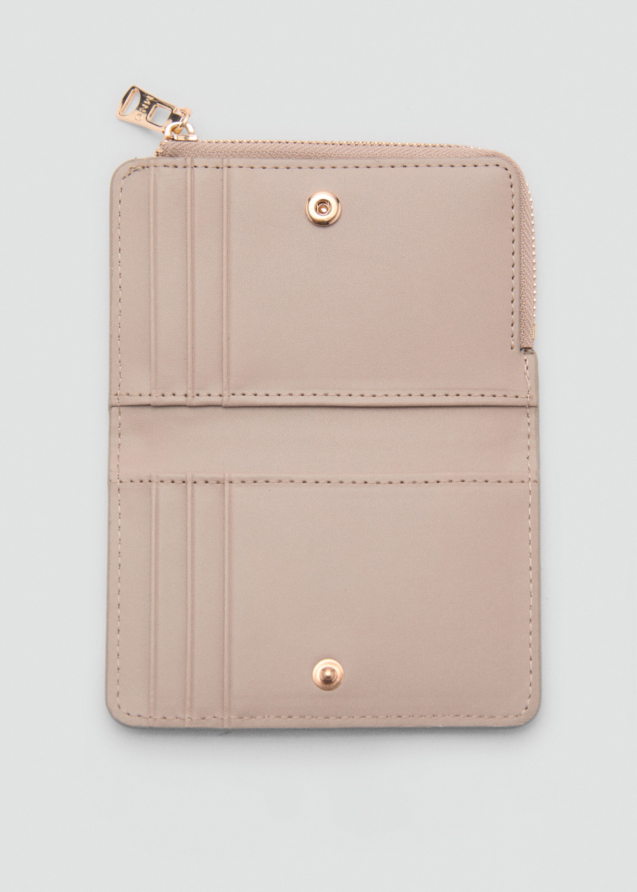 Bitlletera efecte pell - Detall de l'article 1, Marró clar/pastel. Ref: 87020649-00.