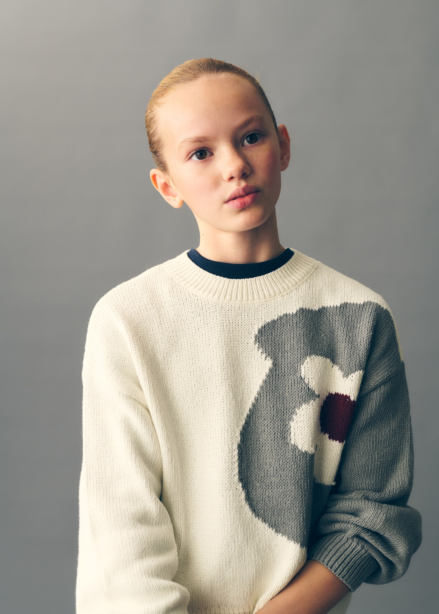 Pull-over maille fleur - Détail de l'article 5