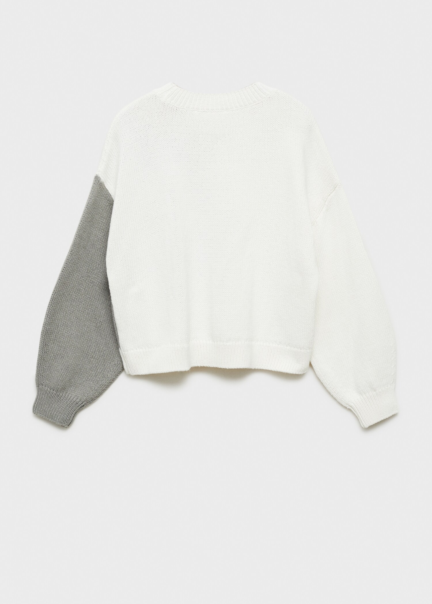 Pull-over maille fleur - Verso de l’article