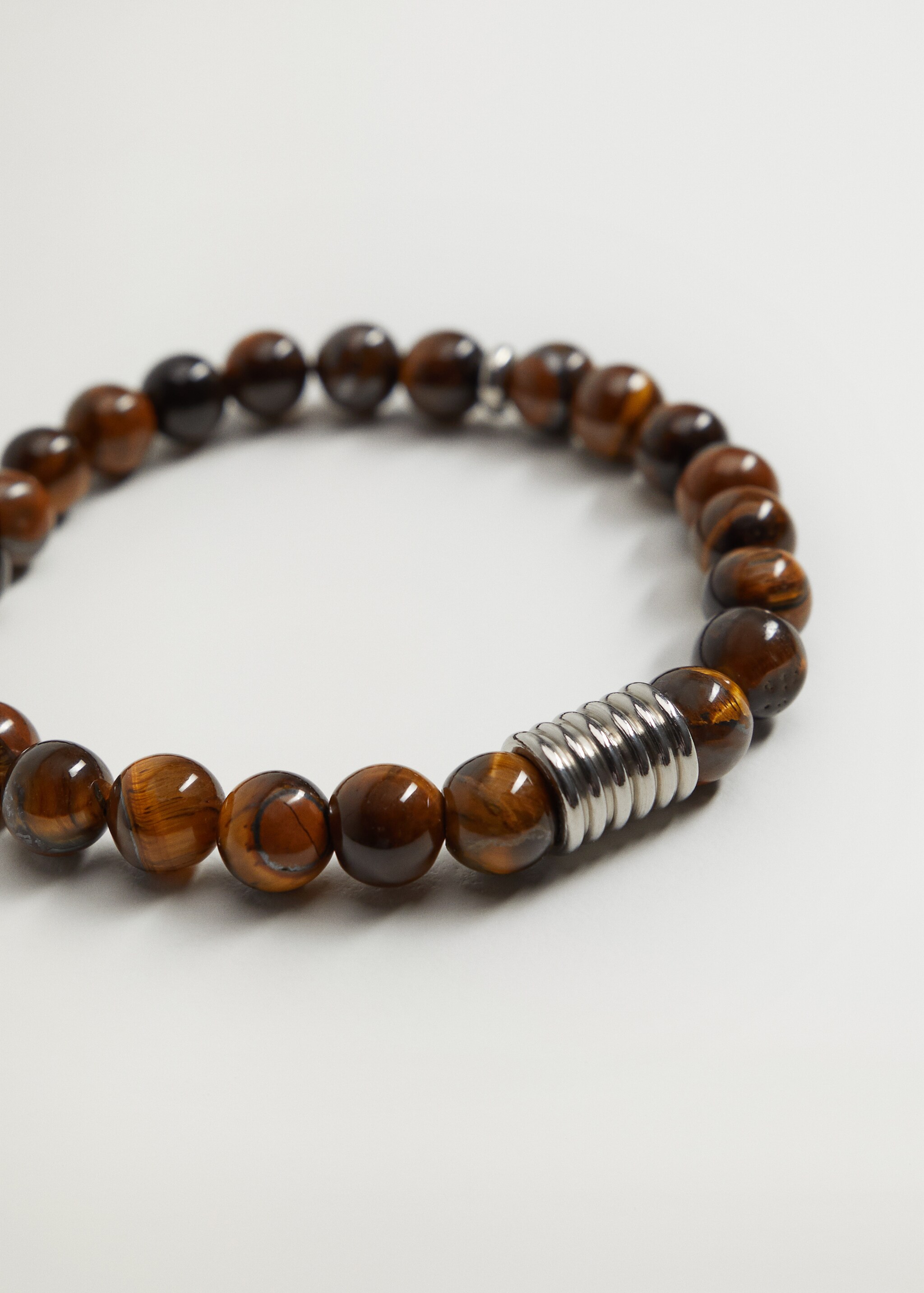 Pulsera abalorios piedra - Plano medio