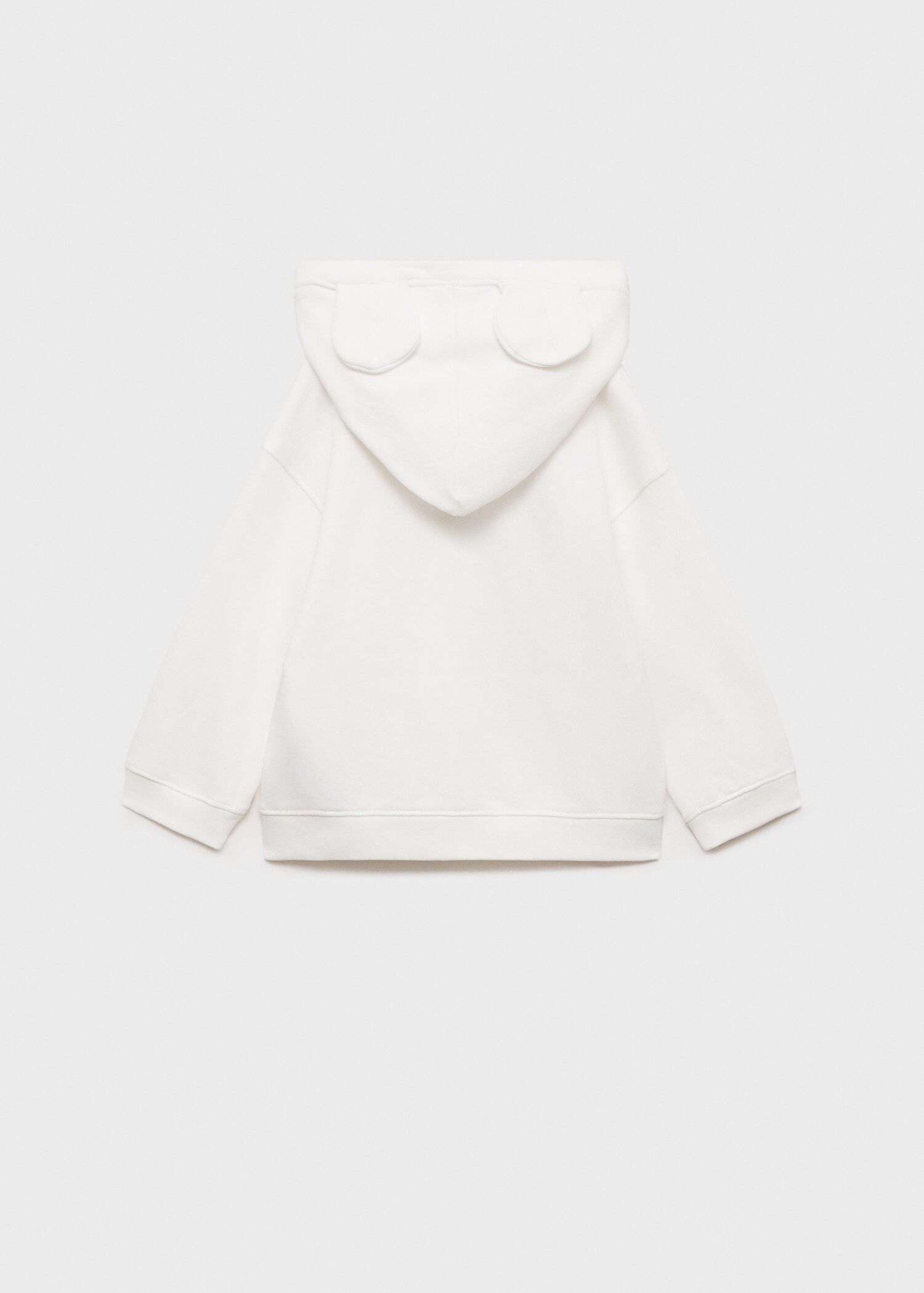 Hooded sweatshirt with ears - Reverse of the article