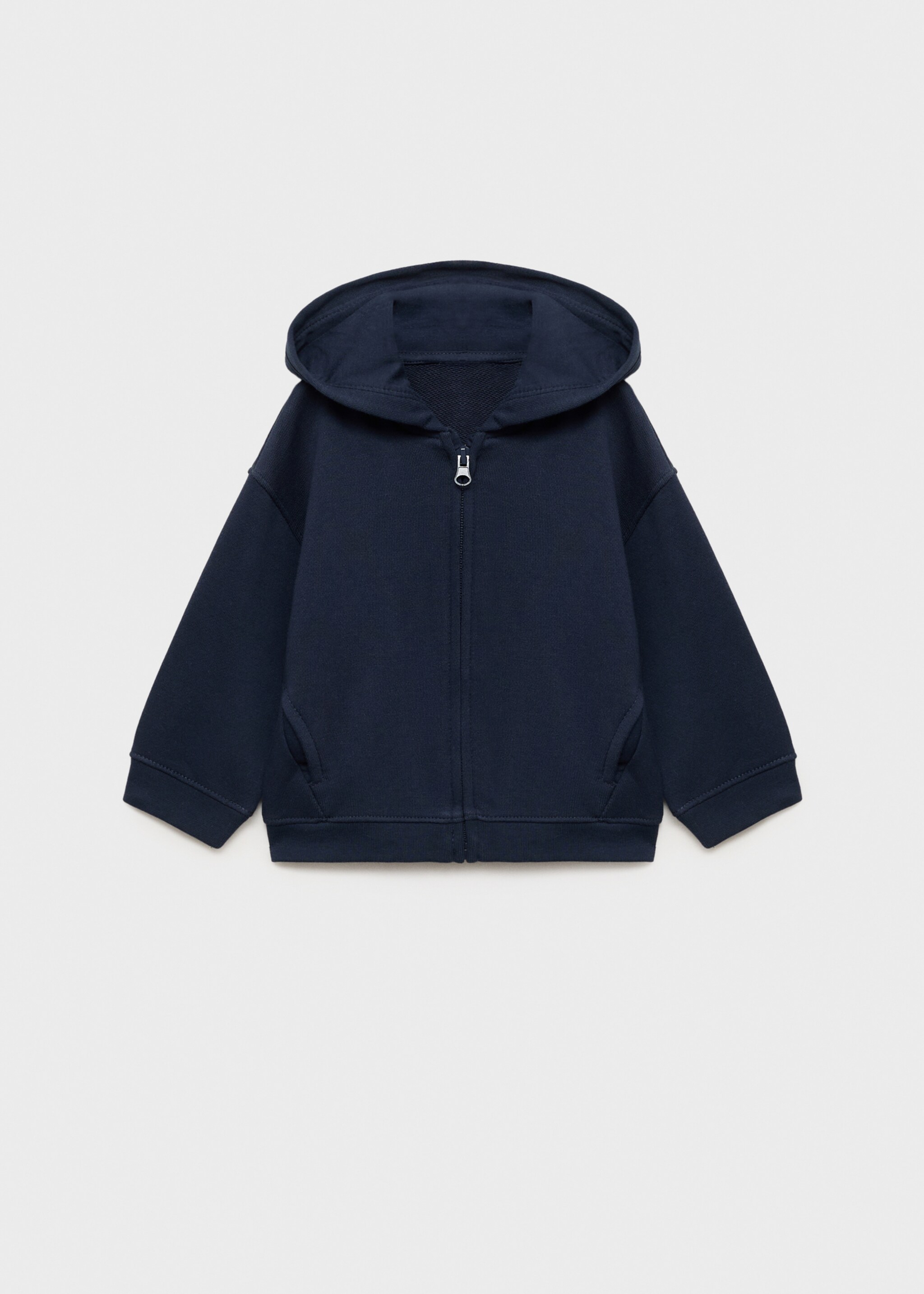 Hooded sweatshirt with ears - Article without model, Dark Navy. Ref: 87021046-00.