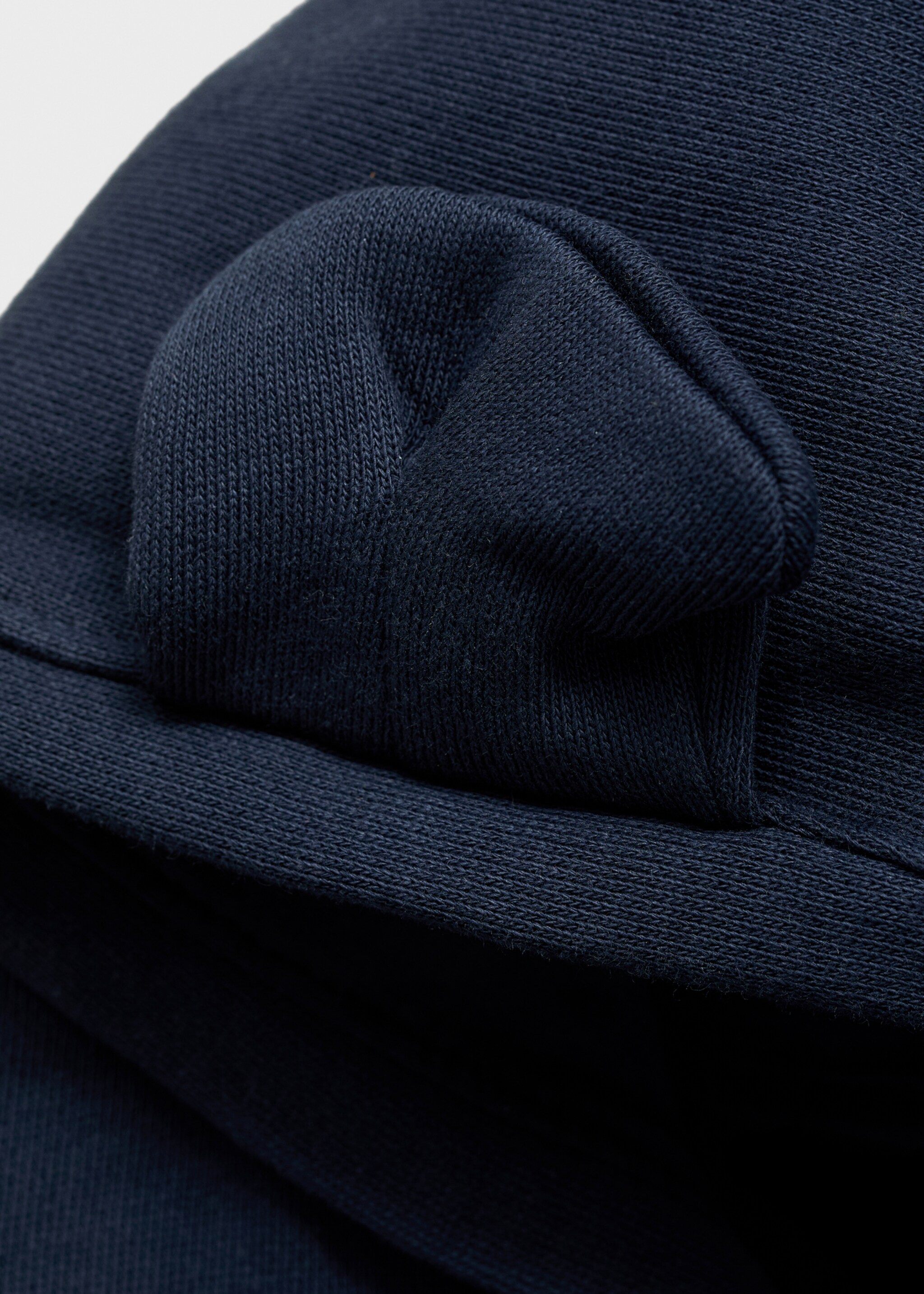 Hooded sweatshirt with ears - Details of the article 0, Dark Navy. Ref: 87021046-00.