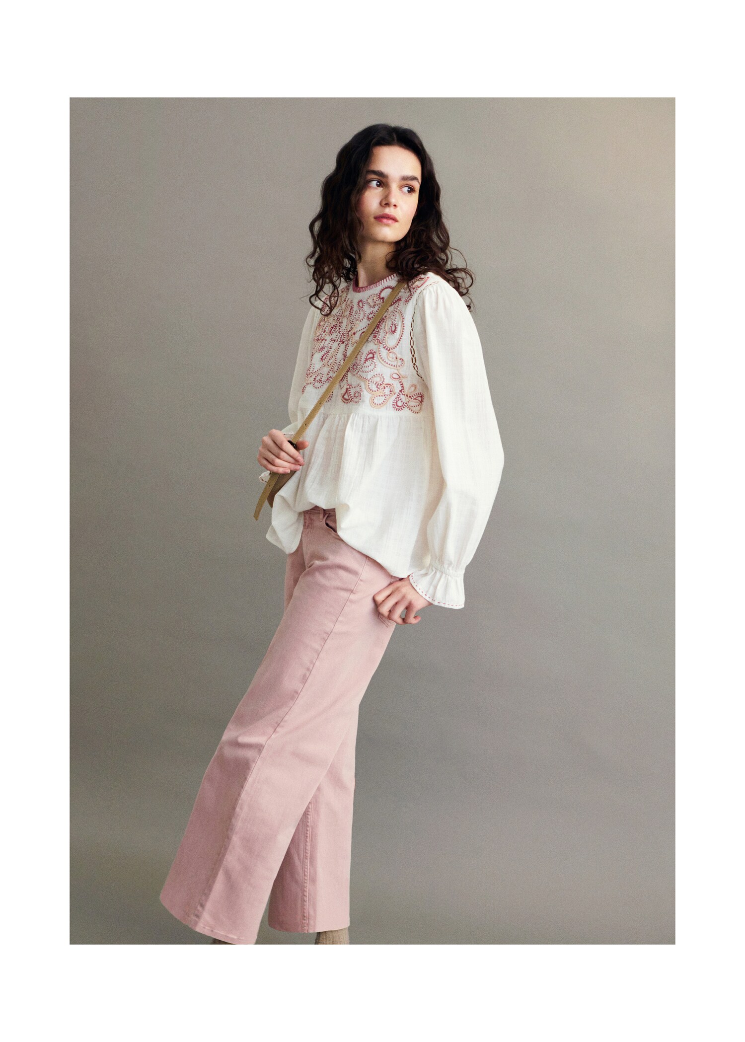 Jeans culotte mid-waist comfort - Details of the article 5