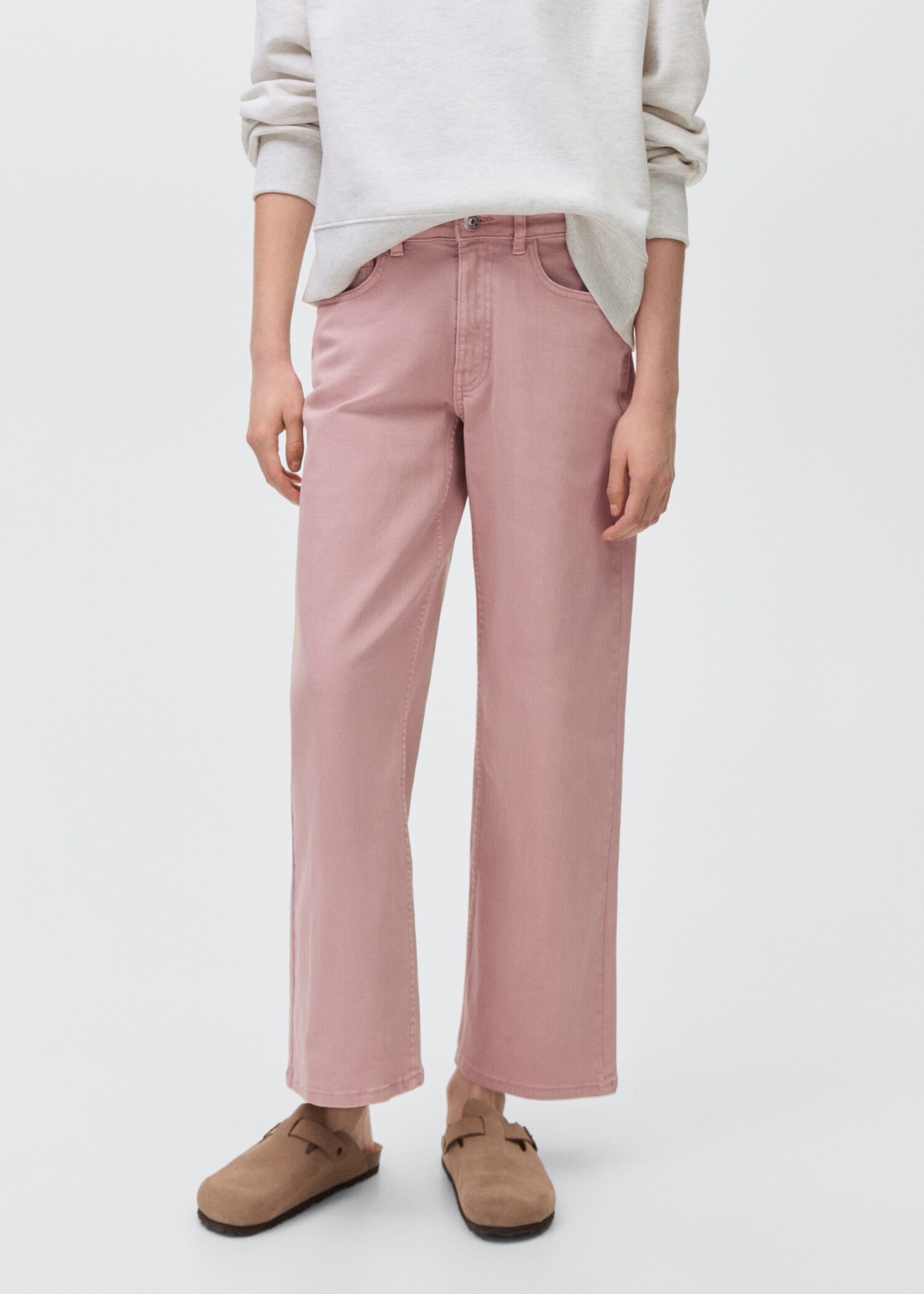 Jeans culotte mid-waist comfort - Details of the article 6