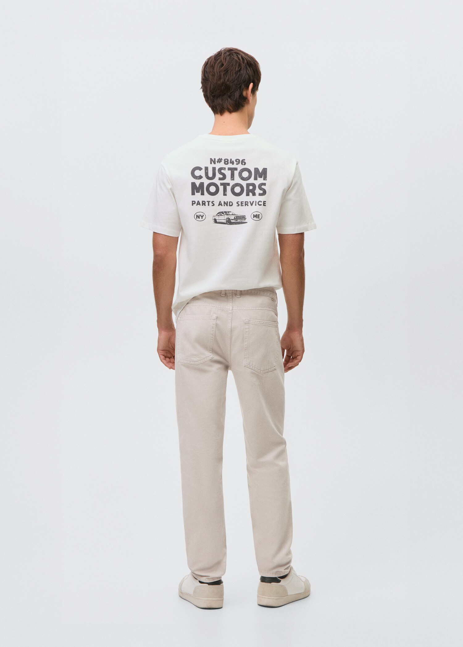 Texans regular fit - Revers de l'article