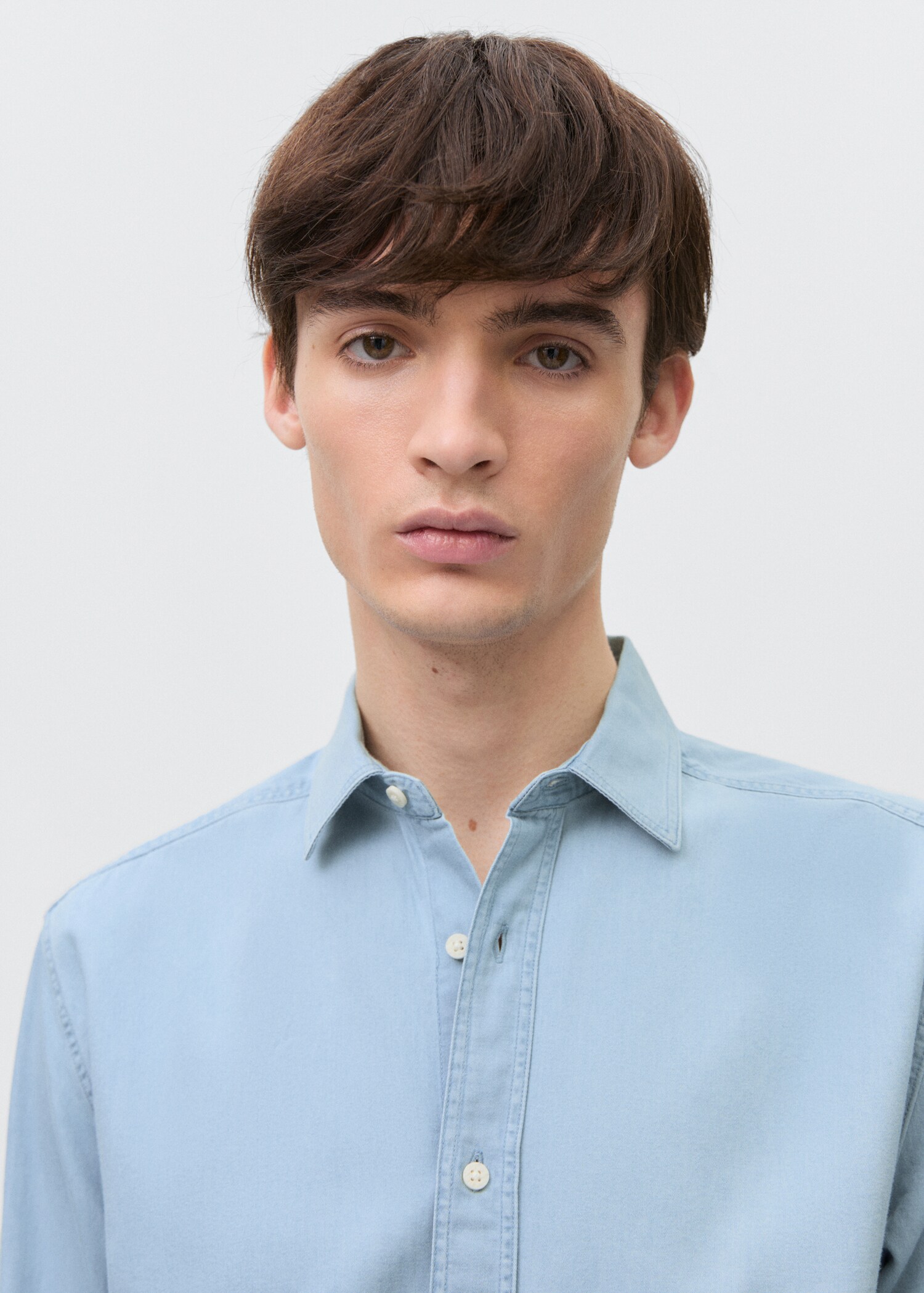 Oxford cotton shirt - Details of the article 1