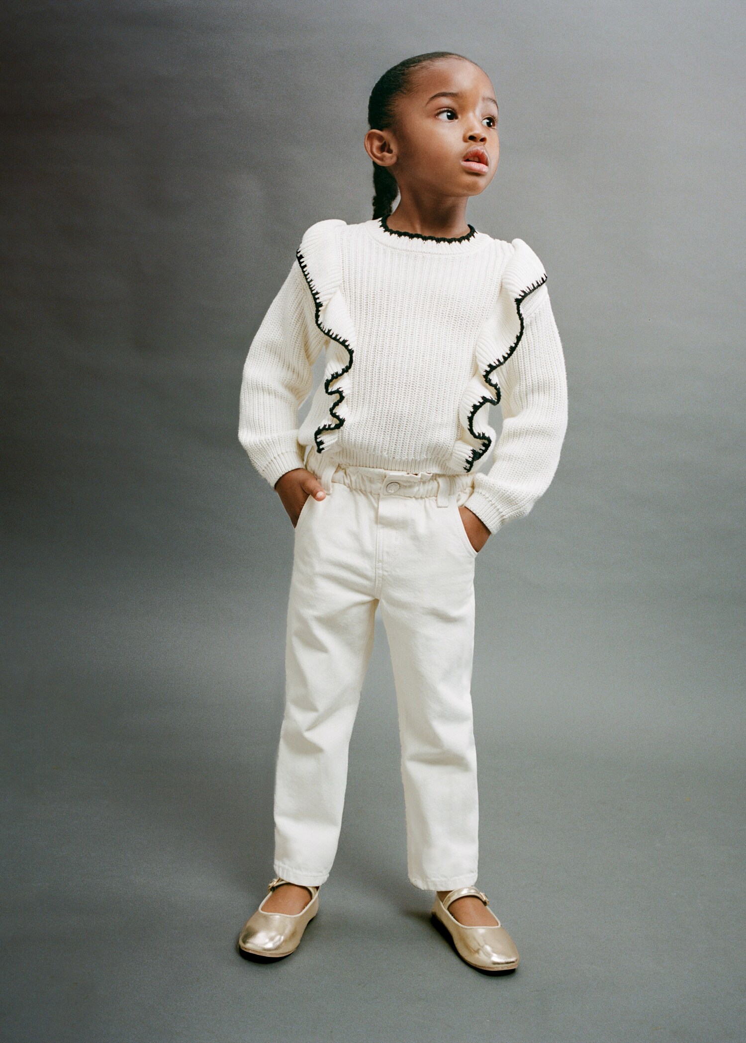 Jeans paperbag rectes - Detall de l'article 5