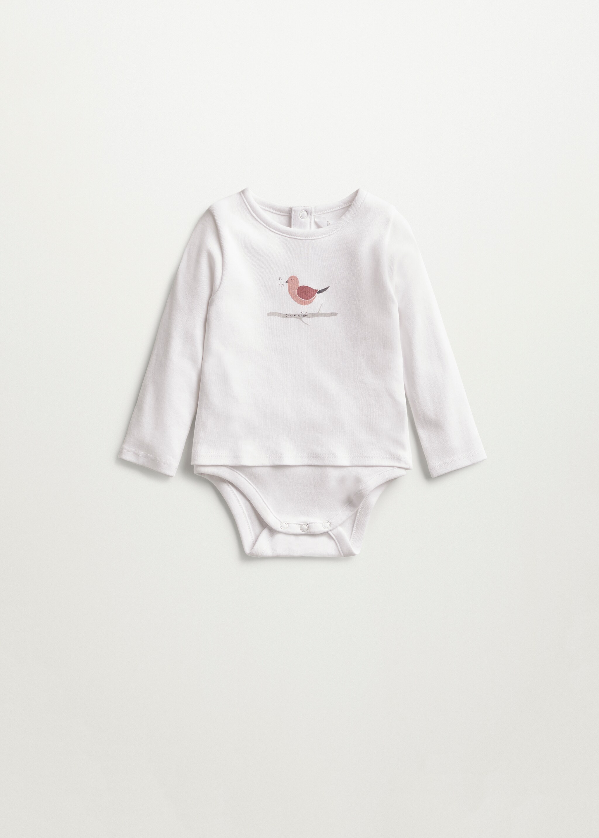 Body camiseta algodón orgánico - Artículo sin modelo