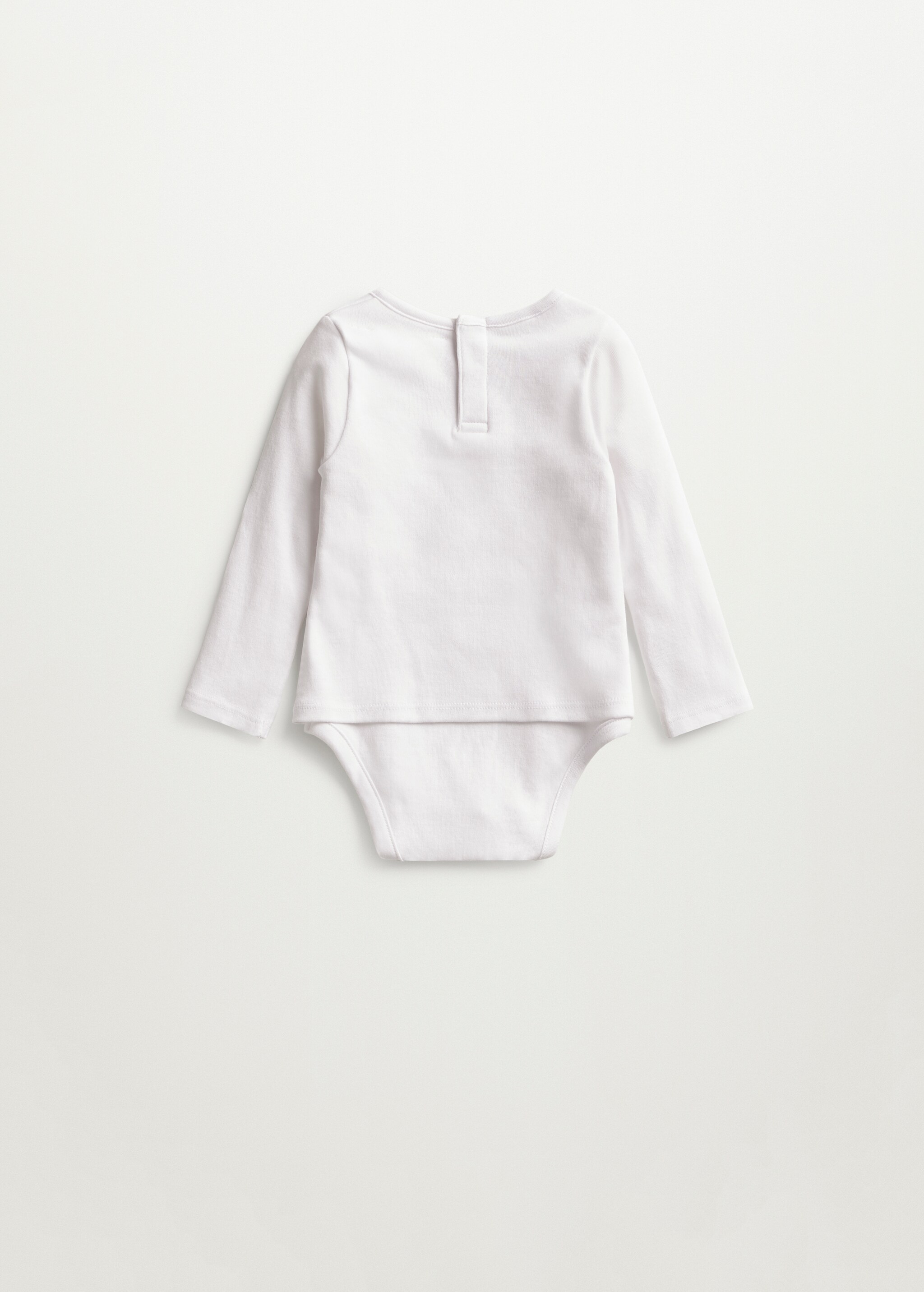 Body camiseta algodón orgánico - Reverso del artículo