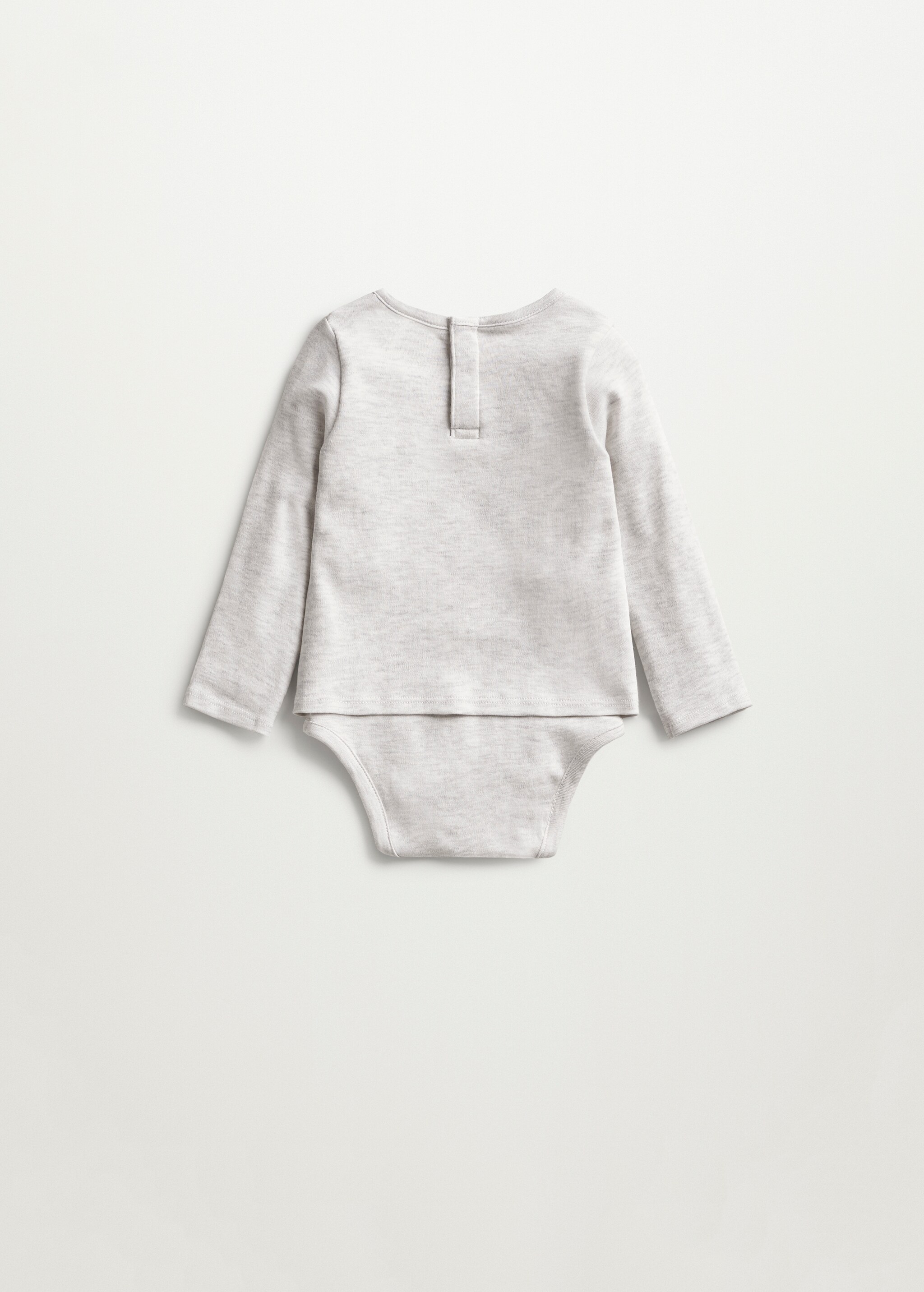 Body camiseta algodón orgánico - Reverso del artículo