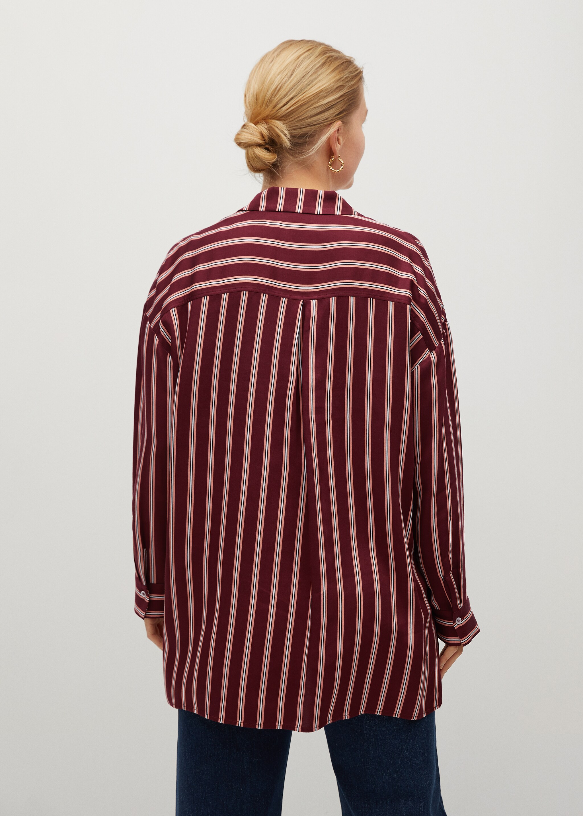 Camisa rayas solapas - Reverso del artículo