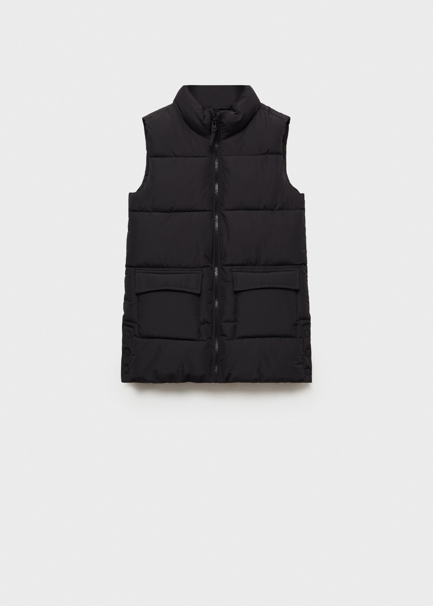 Dlouhá prošívaná vesta - Zboží bez modelu